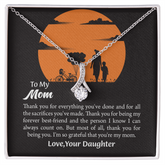 Gift For Mom, Mom from Daughter Alluring Beauty Necklace Gift, Mothers Day Gift, Birthday Gift