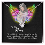 To My Mom Alluring Beauty Necklace, Jewelry for Mom, Gift for Mom, Mothers Day Necklace To Mom