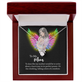 To My Mom Alluring Beauty Necklace, Jewelry for Mom, Gift for Mom, Mothers Day Necklace To Mom