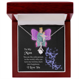 To My Mom Alluring Beauty Necklace, Jewelry for Mom, Gift for Mom, Mothers Day Necklace