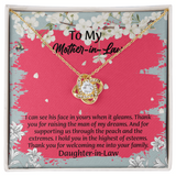 To My Mother In Law Necklace from Daughter, Mothers Day Gift For Mom, Gifts For Mom-In-Law