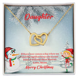 Daughter Alluring Beauty Necklace From Mom, Christmas Gift For Daughter, Mother Daughter Gift, Birthday Gift To Daughter From Mom