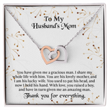 To My Husbands Mom Necklace, Mother In Law Birthday Gift, Mothers Day Gifts From Daughter In Law