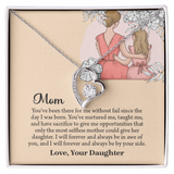 Mom Necklace, Mom Birthday Gift from Daughter, Mothers Day Necklace, Message Card Jewelry For Mom