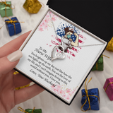 To My Nurse Wife Forever Love Necklace, Anniversary Gift for Wife, Wife Birthday Gift, Nurse Graduation Jewelry Gifts