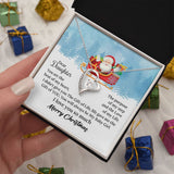 UNIDAZE Dear Daughter Forever Love Necklace, Gift For Daughter, Mother Daughter Gift, Daughter Christmas Gift ShineOn Fulfillment C30025TG C30025TR lx-C30025 PB23-WOOD PT-781 TNM-1 USER-188348