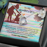 To My Beautiful Mom Necklace, Mothers Day Gift To Mom, Thoughtful Present from Son, Mom Necklace From daughter