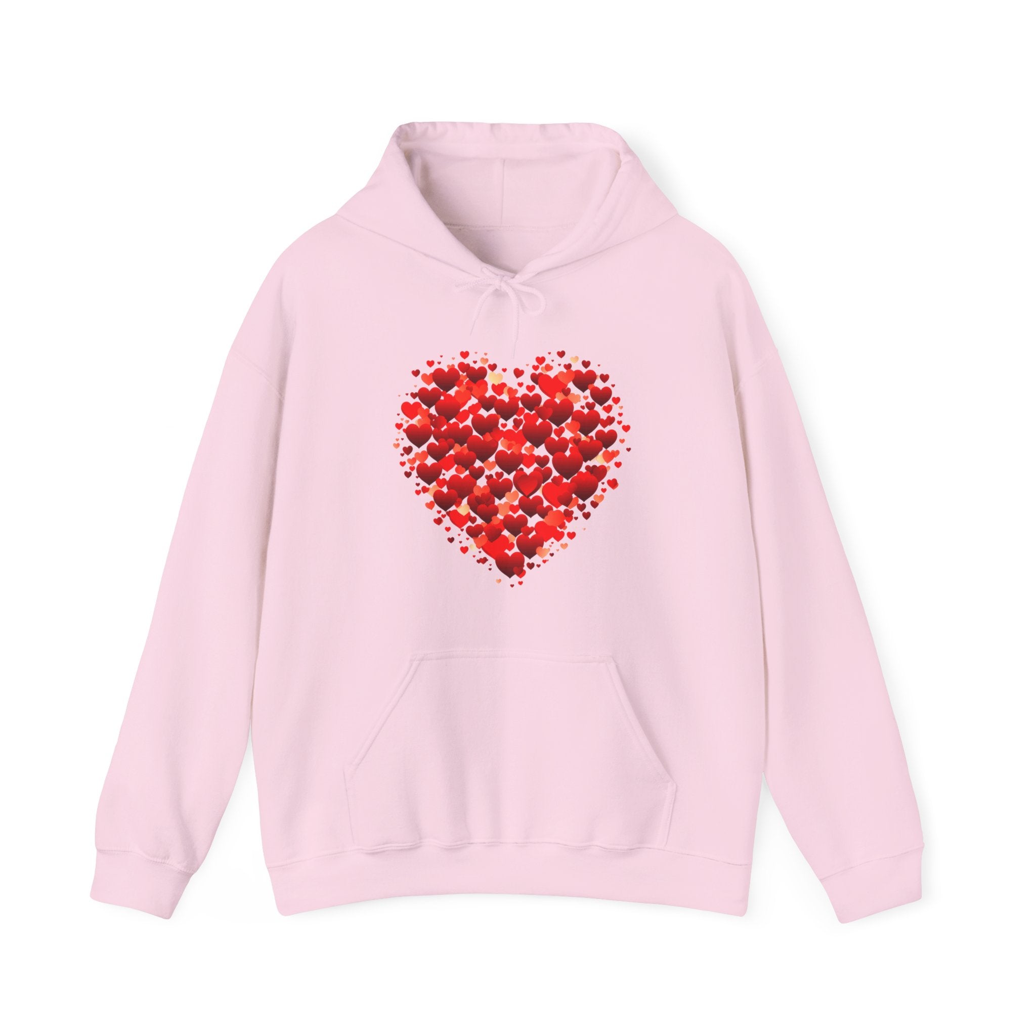 Valentines Day Red Double Heart Hoodie, Valentines Shirt, Valentines Double Heart Hoodie, Red Heart Shirt, Valentines Love Shirt, Love Sweater