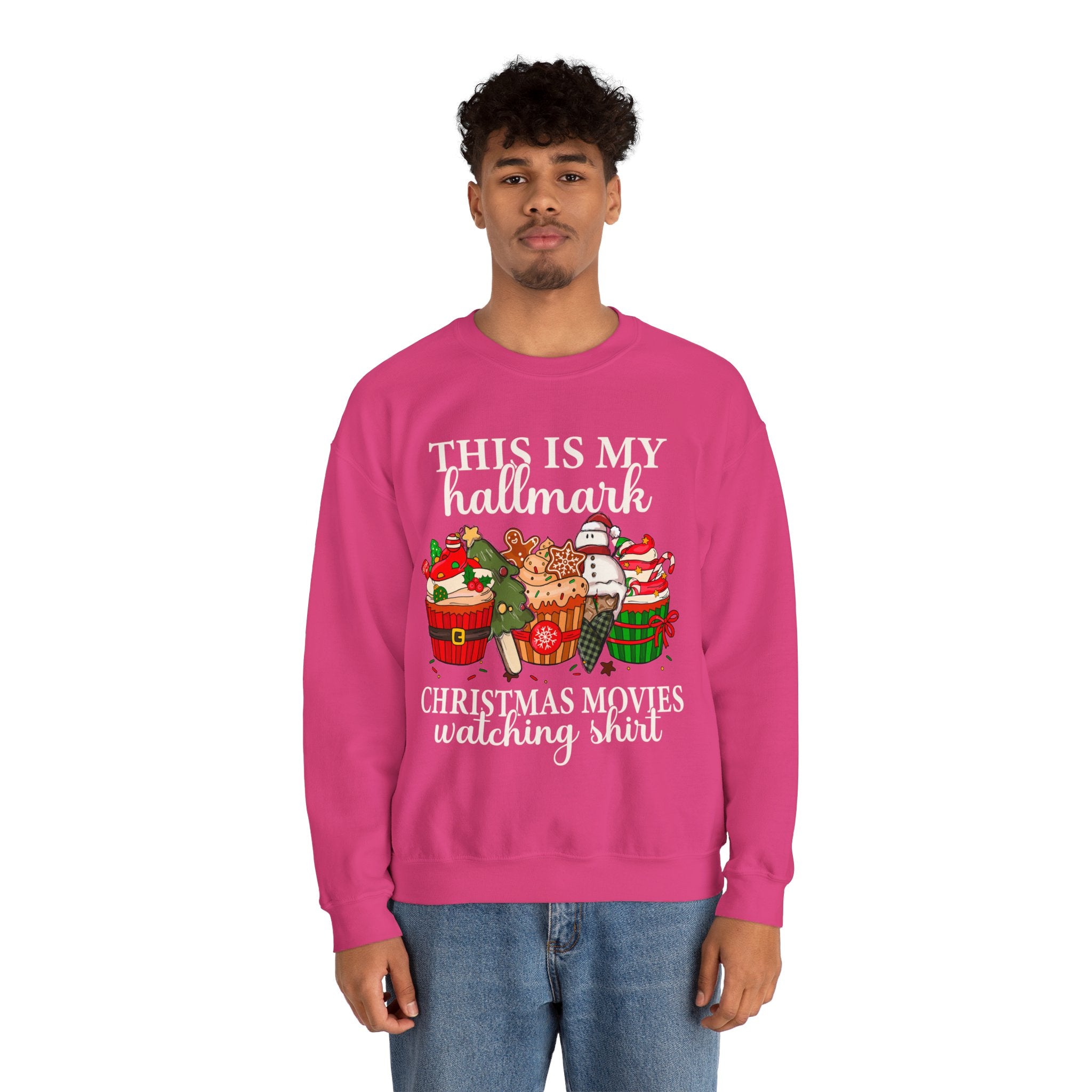 This is My Hallmark Christmas Movie Watching Sweatshirt, Hallmark Christmas Movies Shirt, Holiday Spirit Shirt, Hallmark Sweatshirt