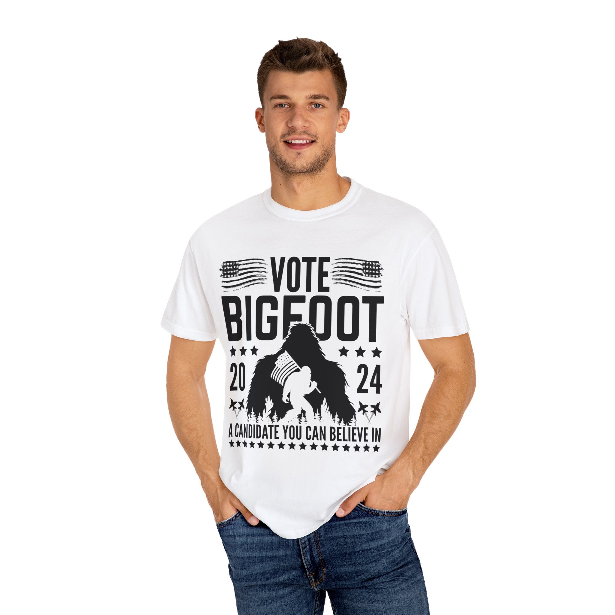 UNIDAZE Funny Bigfoot for President Shirt, Vote Bigfoot Shirt, Funny 2024 Election Shirt, Funny Sasquatch Shirt, Bigfoot Lover Shirt, Bigfoot 2024 Printify 2024 election shirt believe bigfoot bigfoot lover shirt bigfoot usa Cotton Crew neck DTG for president funny 2024 election funny bigfoot shirt funny election shirt Men's Clothing Oversized political satire sasquatch shirt T-shirts TikTok Unisex vote bigfoot vote bigfoot shirt Women's Clothing