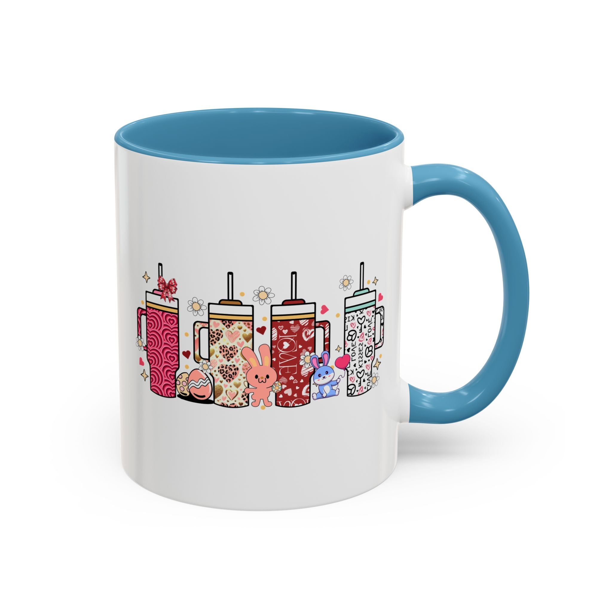 Retro Obsessive Cup Disorder Valentine's Day Coffee Mug, Valentines Candy Heart Mug, Retro Valentines Coffee Cup, Valentines Day Gift
