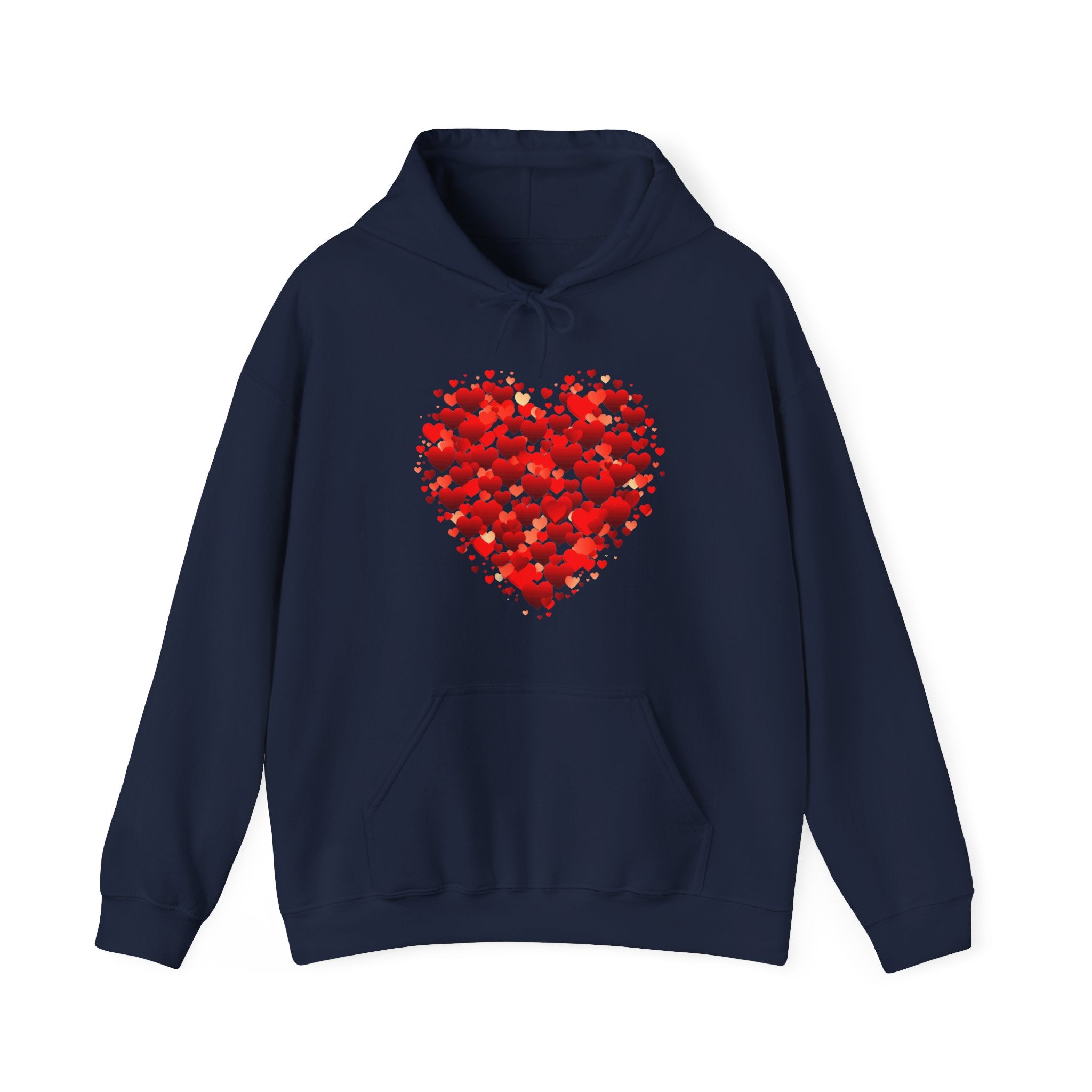Valentines Day Red Double Heart Hoodie, Valentines Shirt, Valentines Double Heart Hoodie, Red Heart Shirt, Valentines Love Shirt, Love Sweater