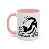 Downward Human Yoga Dog Coffee Mug, Dog Yoga Mug, Dog Owner Gifts, Funny Meditation Gifts, Yogi Pet Owner Gift, Yoga Coffee Mug