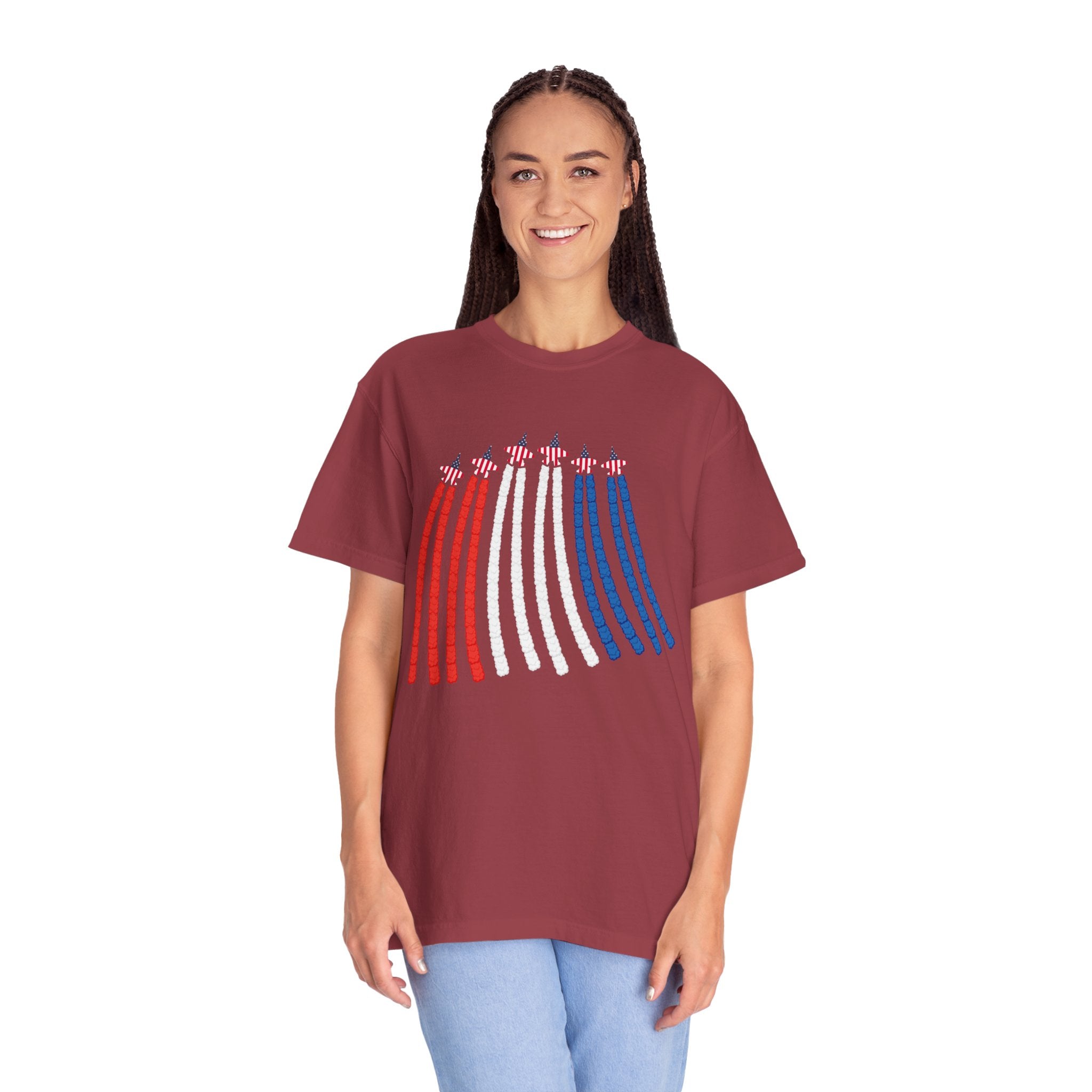 USA Air Force Flyover TShirt, Red White Blue Shirt,4th Of July Shirt, American Flag Tee, Air Force Shirt, Freedom Shirt, Airplane Show Shirt