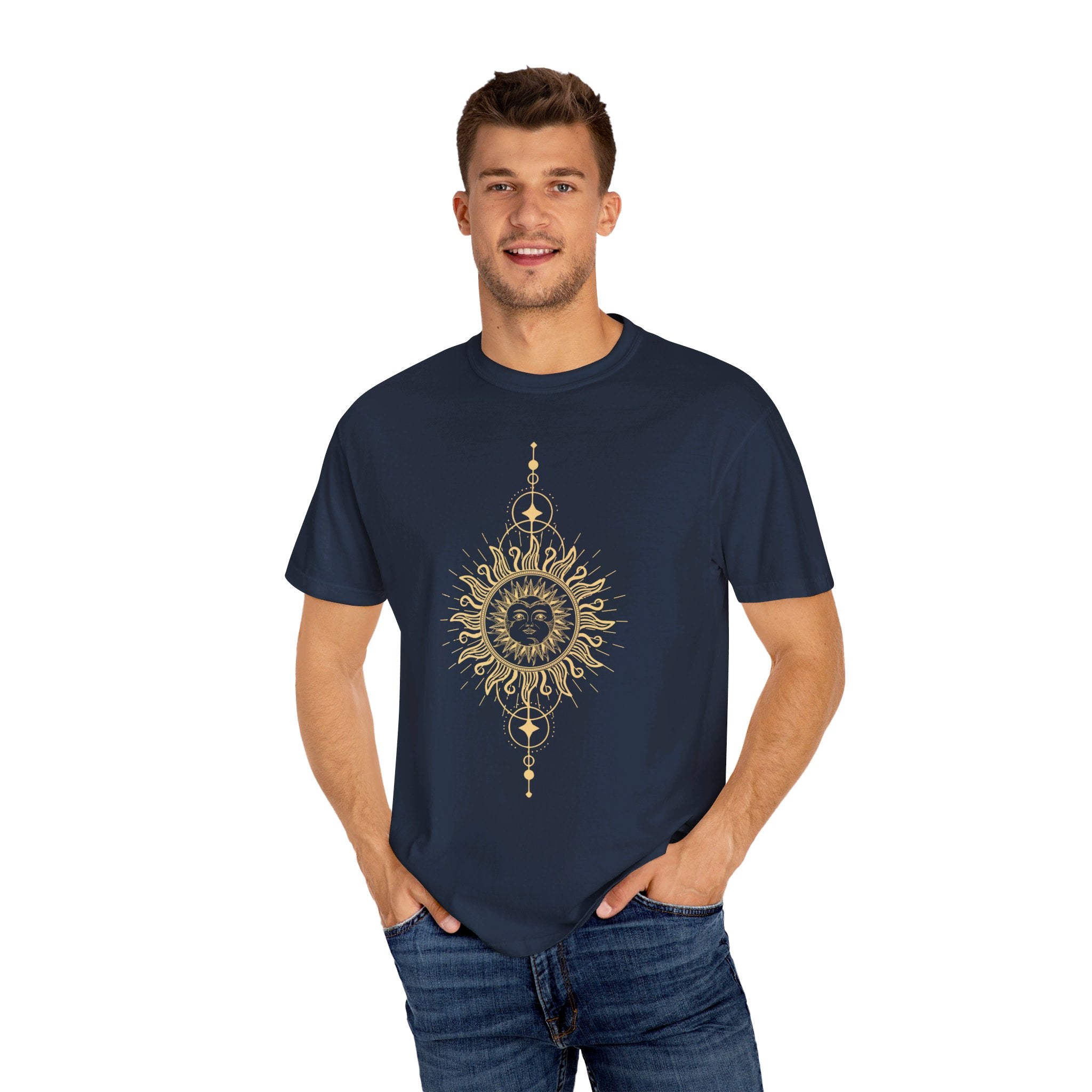 Stars Shirt, Celestial Shirt, Minimalist Shirt, Sun & Moon Shirt, Cute Moon Shirt, Astrology Shirt, Astronomy Shirt, Astrology Gifts