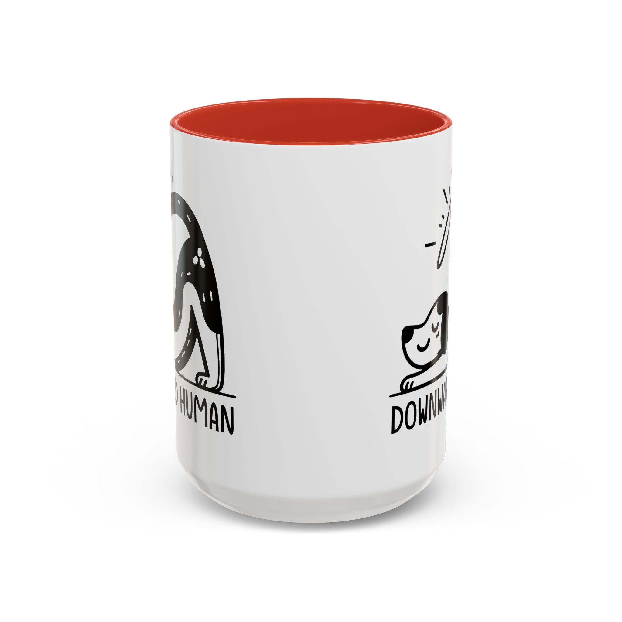 Downward Human Yoga Dog Coffee Mug, Dog Yoga Mug, Dog Owner Gifts, Funny Meditation Gifts, Yogi Pet Owner Gift, Yoga Coffee Mug