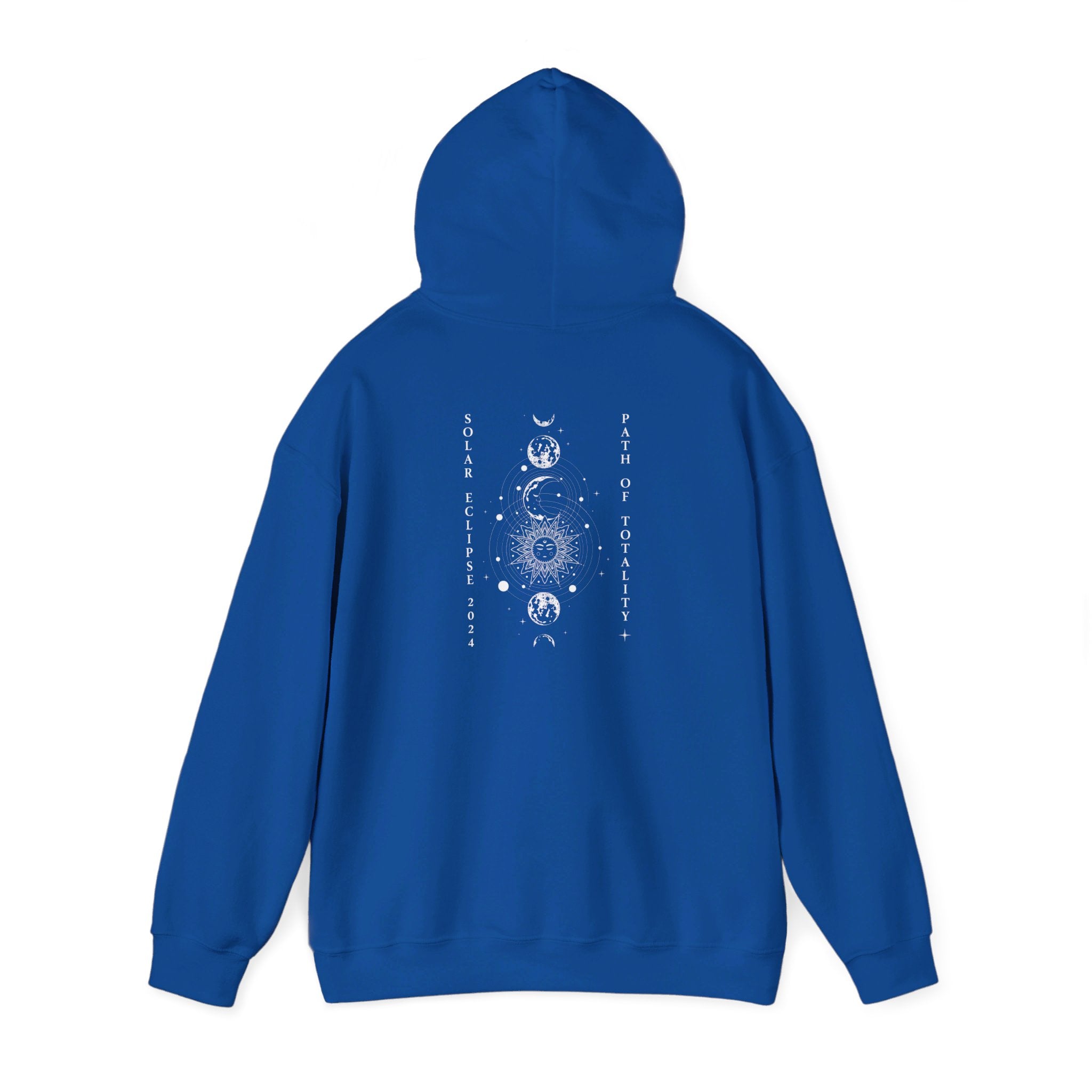 Total Solar Eclipse Hoodie, Path of Totality Hoodie, Countdown to Totality, Celestial Hoodie, Astronomy Sun Hoodie, Moon Phases Hoodie