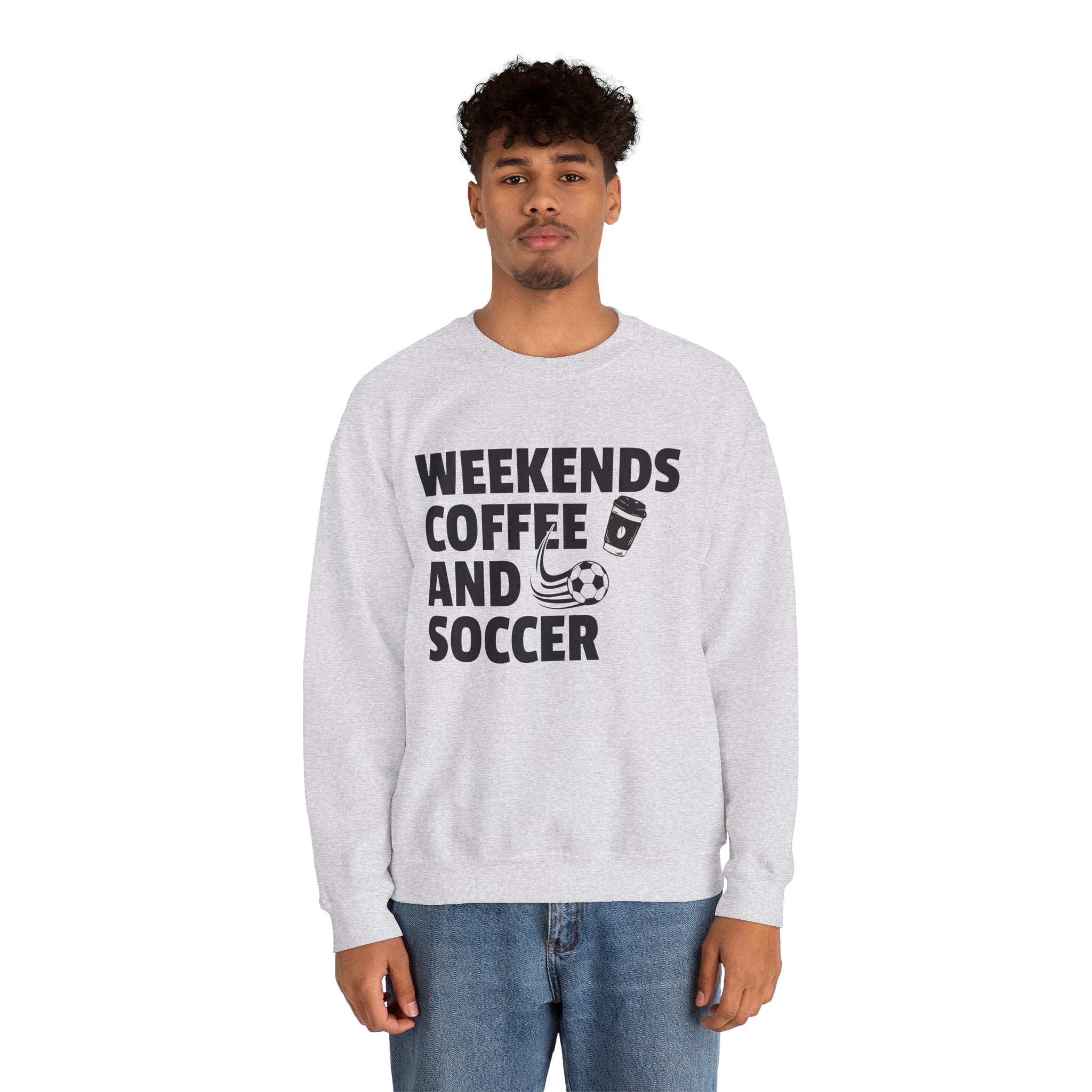 Weekends Coffee Soccer Sweatshirt, Soccer Sweatshirt, Soccer Mom Sweater, Game Day Sweatshirt, Soccer Gift, Soccer Shirt