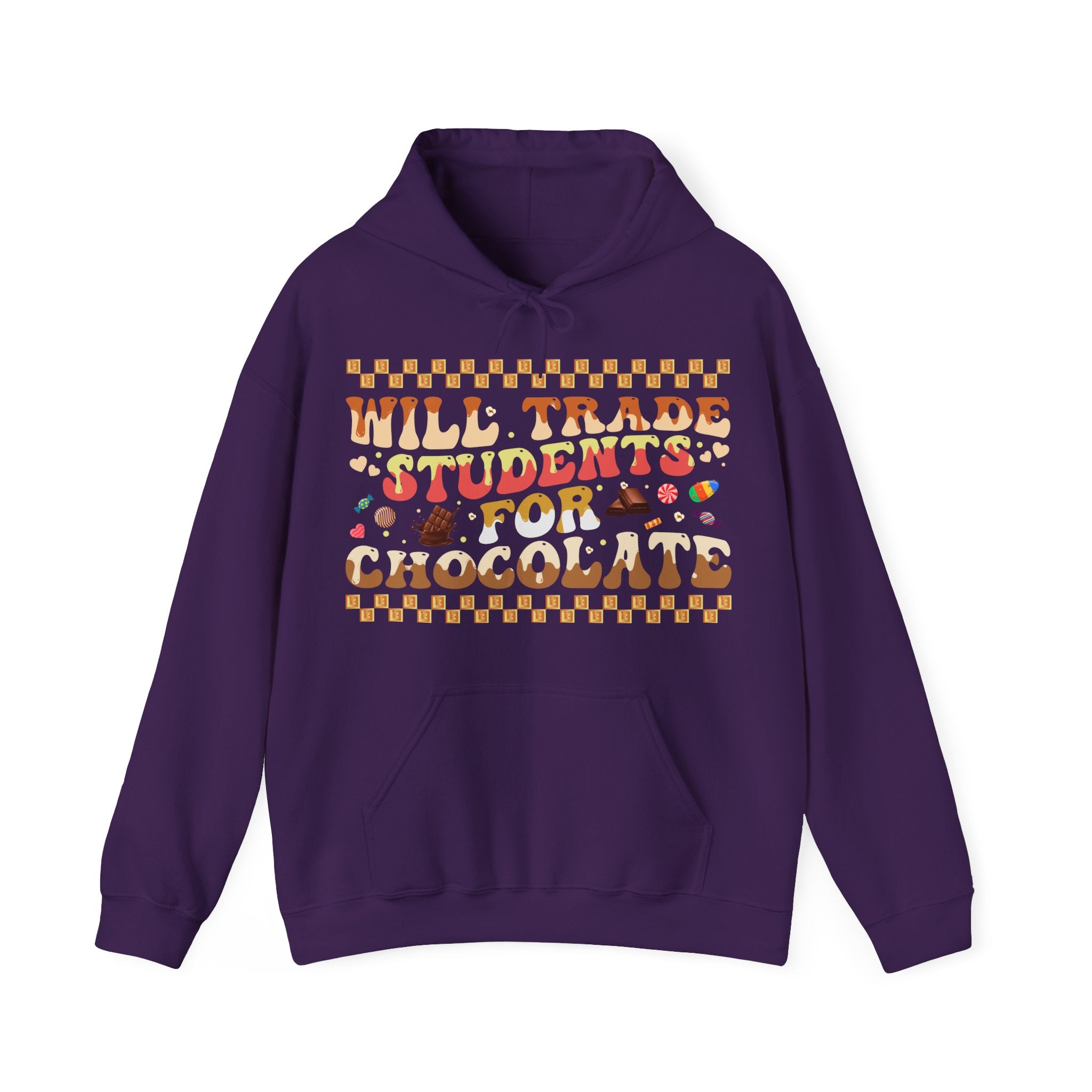 Will Trade Students for Chocolate Hoodie, Teacher Valentine's Day Shirt, Valentines Day Sweatshirt, Valentines Day Gift