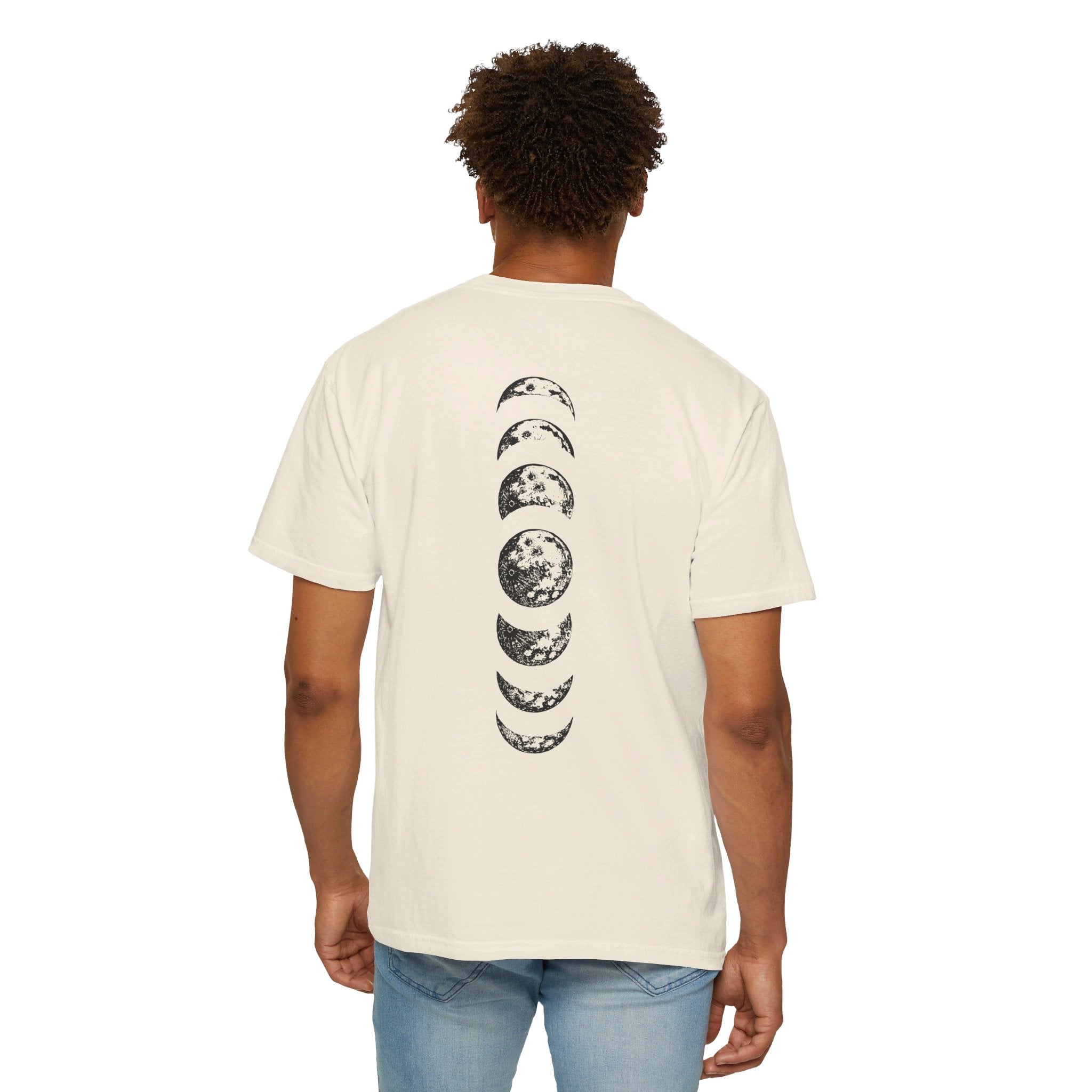 Moon Phases Shirt, Moon Shirt, Moon Tee, Moon Phases Tee, Celestial Shirt, Astrology Lover Tshirt, Space Lover Shirt, Boho Shirt, Back Printed