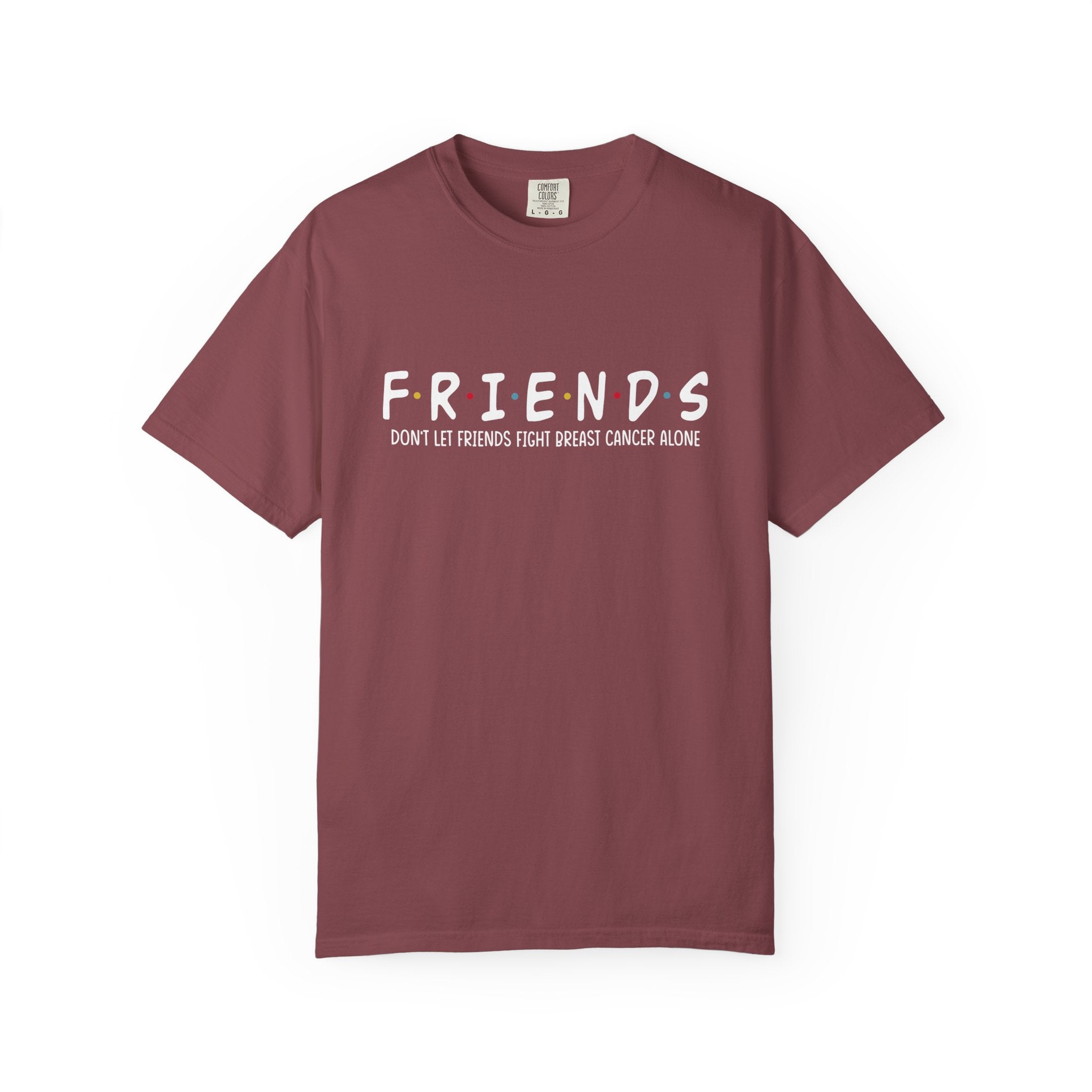 Breast Cancer Friends Shirt, Don't Let Friends Fight Breast Cancer Alone Shirt, Breast Cancer Fight Shirt, Breast Cancer Survivor Shirt