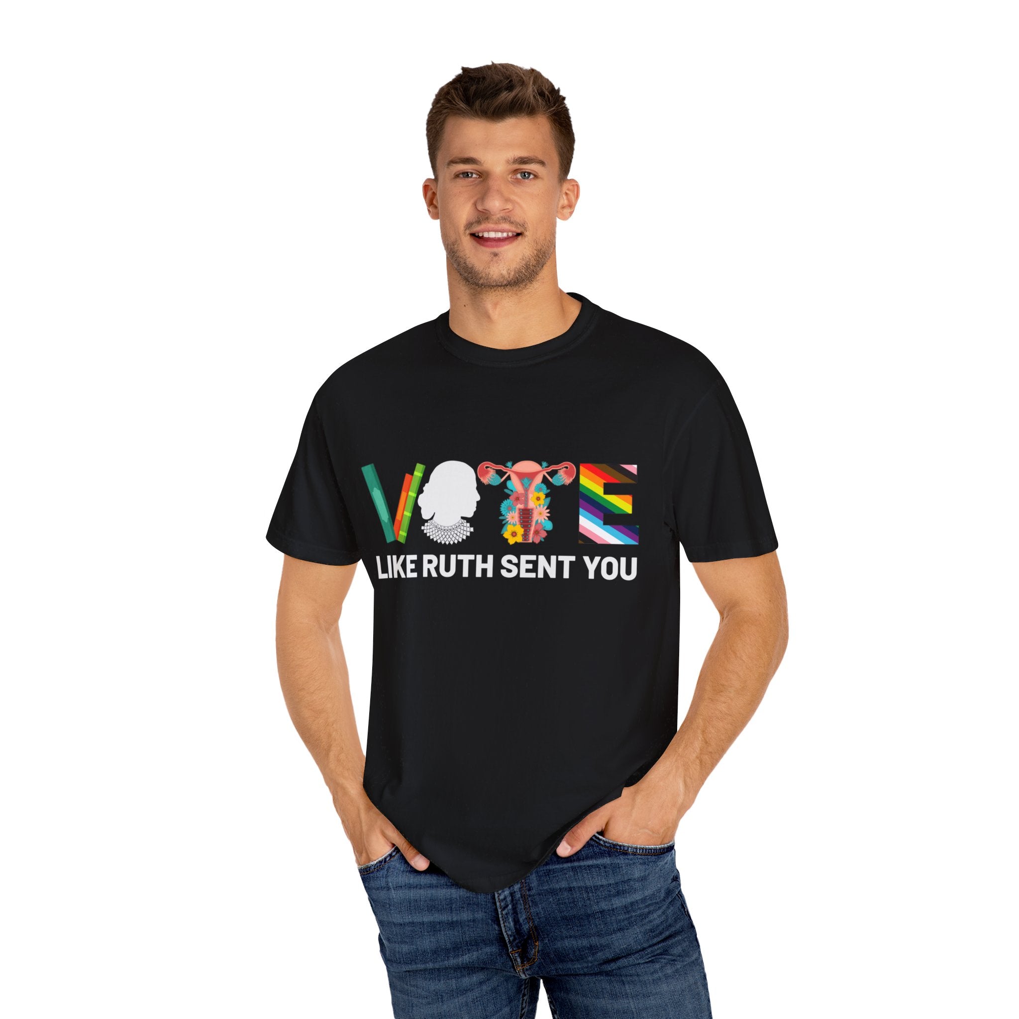Like Ruth Sent You Shirt, Vote Shirt, Election 2024 Shirt, Funny Election 2024 Shirt, Empowering Political Shirt, Cute 2024 Election Shirt