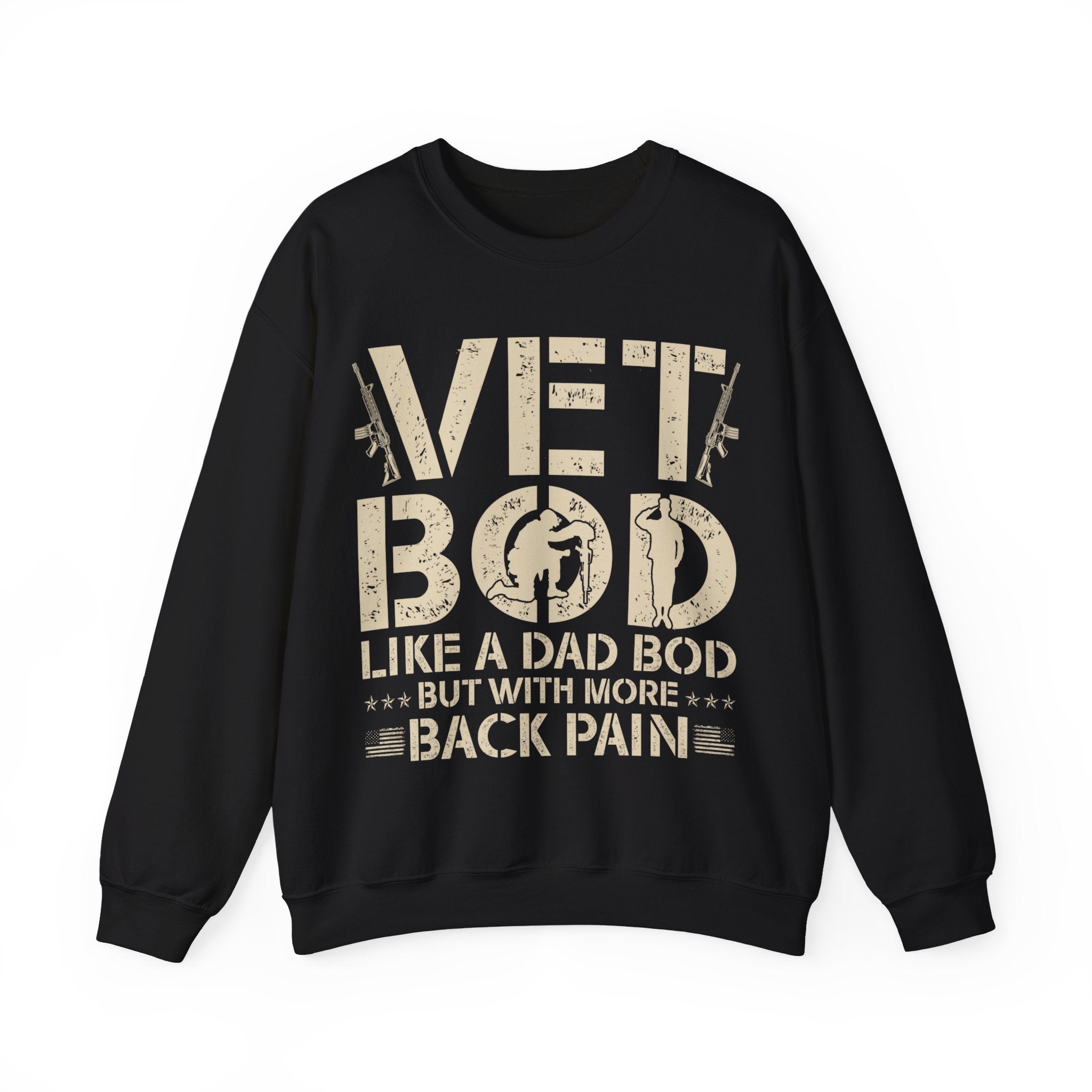 Vet Bod like a dad bod sweatshirt, Veteran shirt, Back pain shirt, Father day tee, Vet shirt, Army veteran gift, Air force sweatshirt, Father day