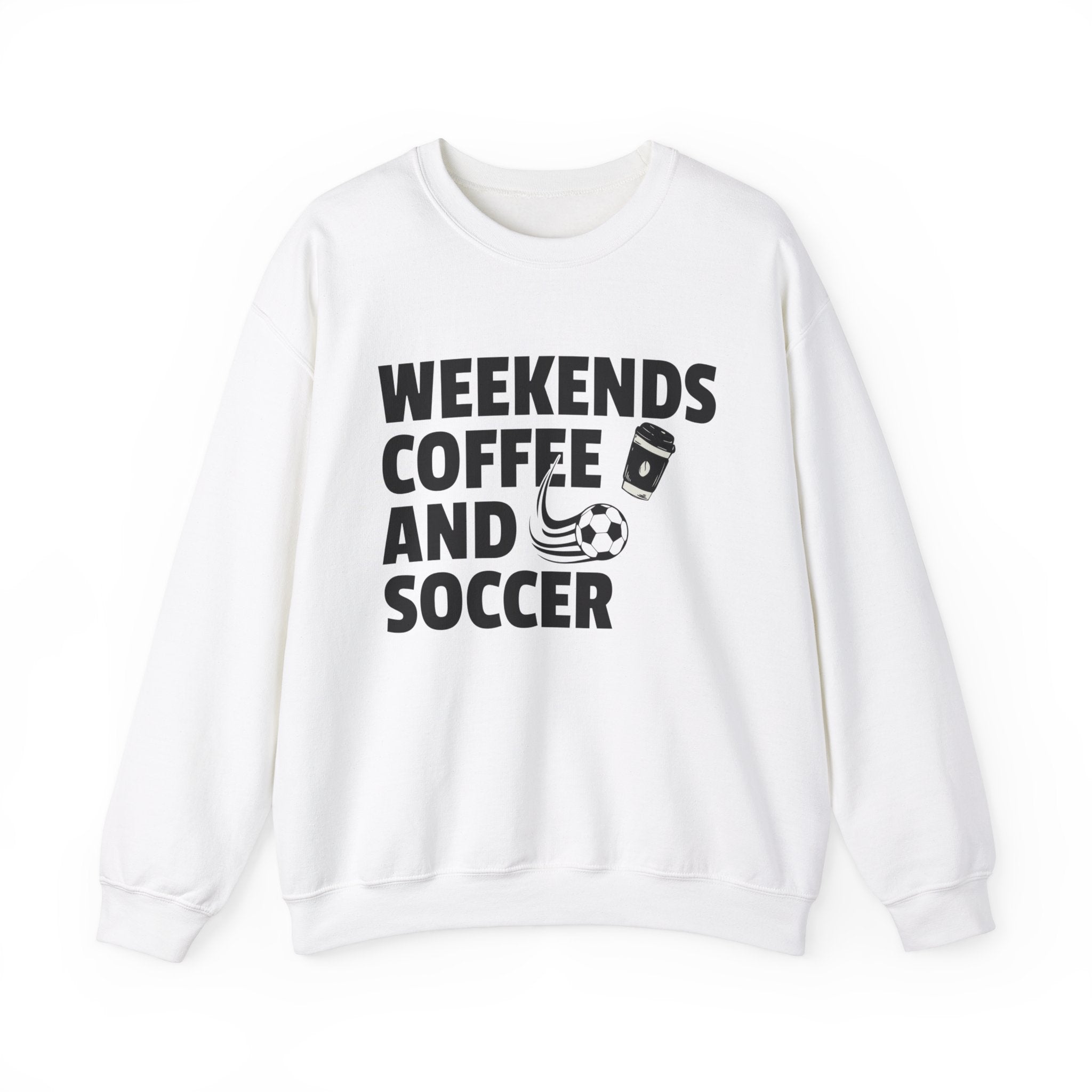 Weekends Coffee Soccer Sweatshirt, Soccer Sweatshirt, Soccer Mom Sweater, Game Day Sweatshirt, Soccer Gift, Soccer Shirt