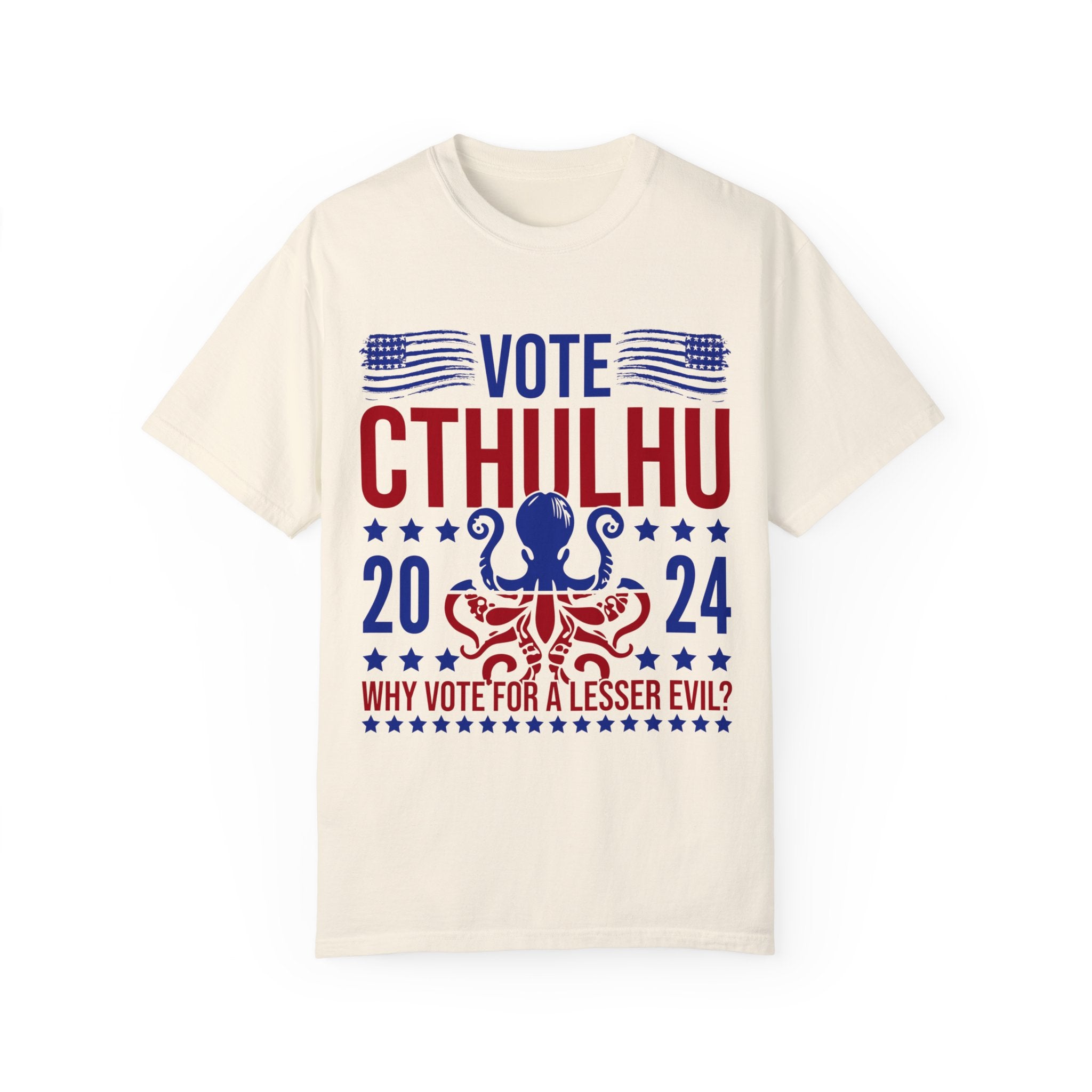 UNIDAZE Vote Cthulhu Shirt, Funny Political Satire Shirt, Funny 2024 Election Shirt, Greater Evil Shirt, Lovecraftian Gift, Horror Lovers Printify Cotton Crew neck cthulhu cthulhu gift cthulhu shirt DTG election funny 2024 election funny election shirt greater evil horror lover lovecraft lovecraftian gift Men's Clothing Oversized politcal satire T-shirts TikTok Unisex vote cthulhu shirt Women's Clothing