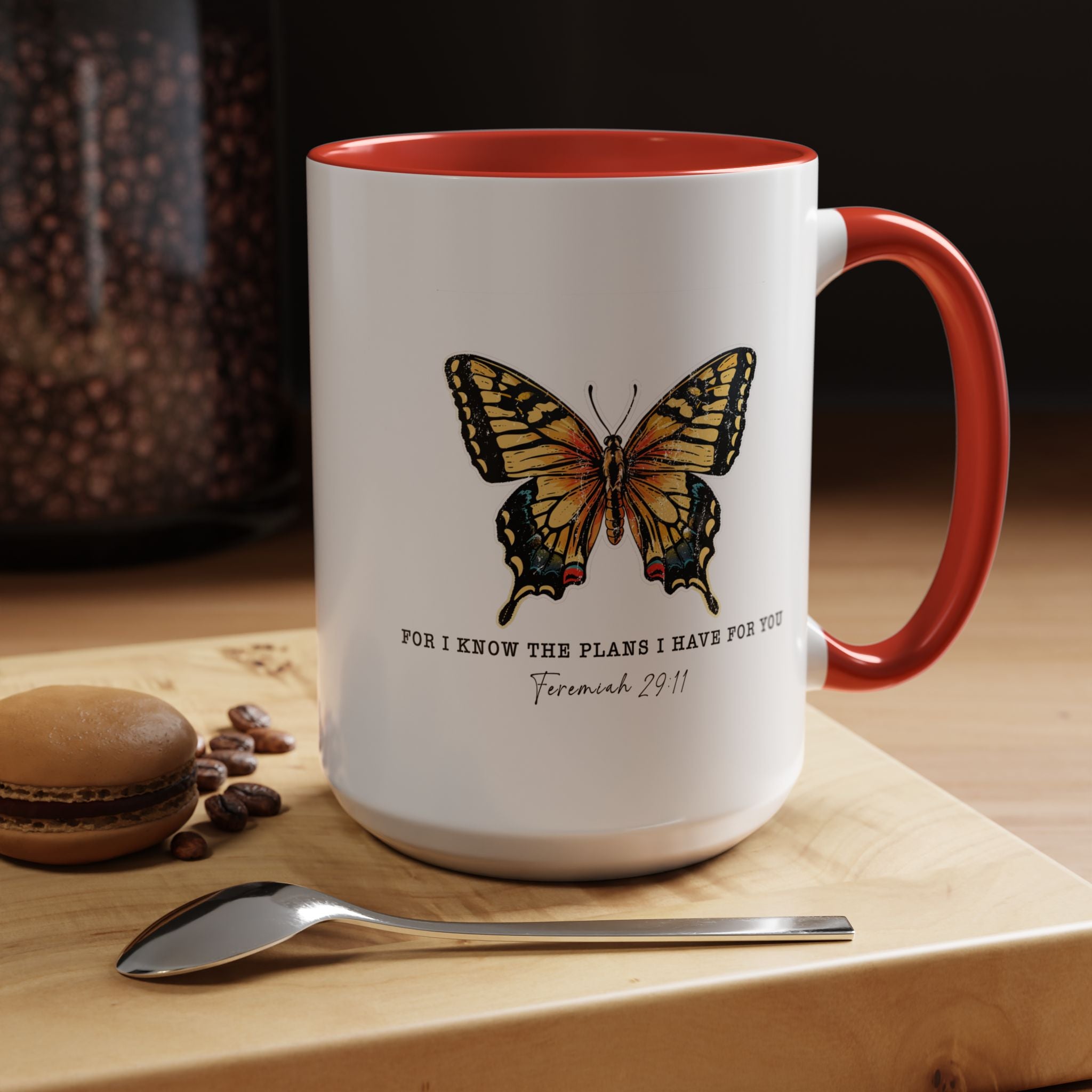 Religious Coffee Mug, Jesus Mug, For I Know The Plans I Have For You, Christian Cup, Faith Mug, Bible Verse
