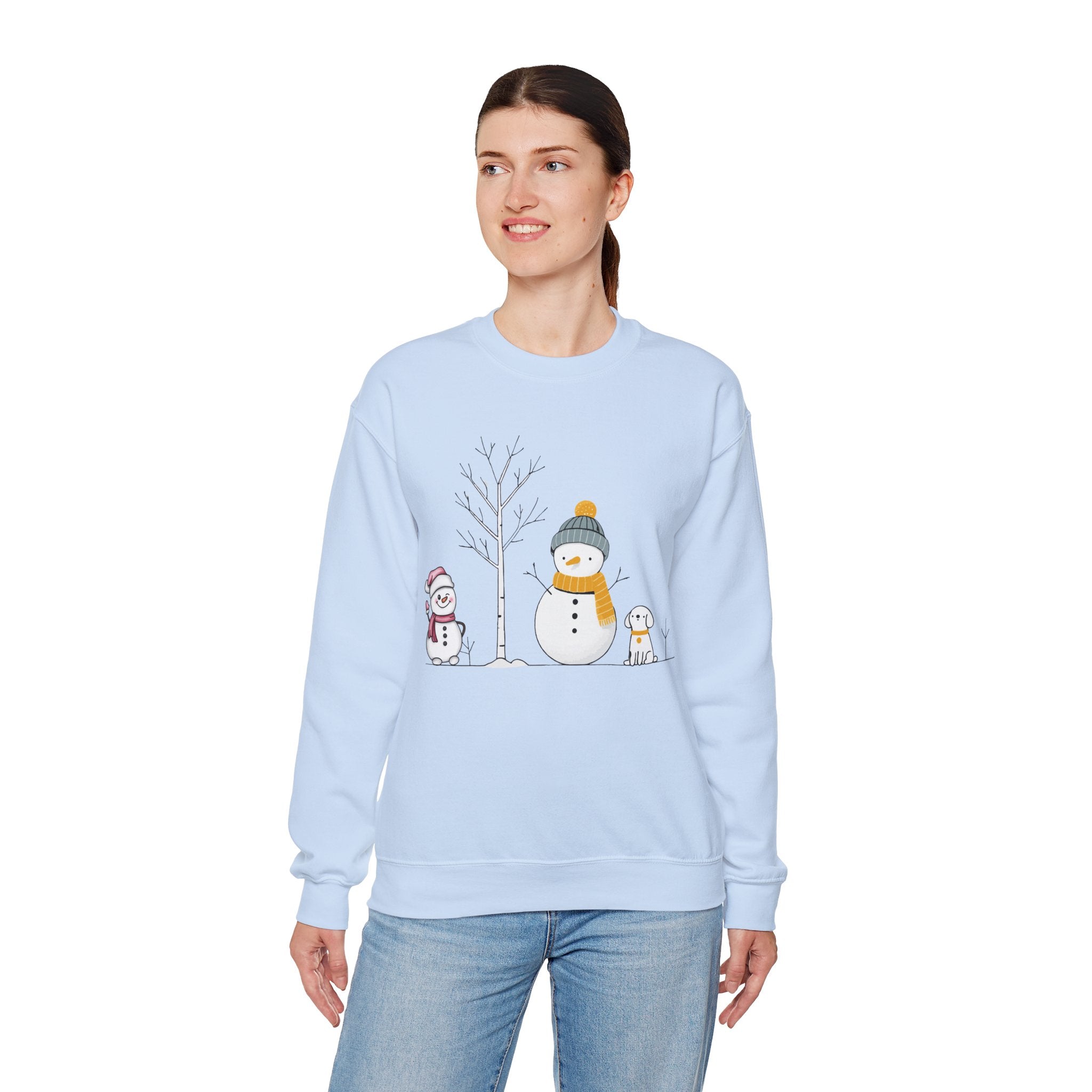 Christmas Snowman Sweatshirt, Snowman Shirt, Christmas Sweatshirt, Snowman T-Shirt, Christmas Crewneck, Christmas Shirts for Women