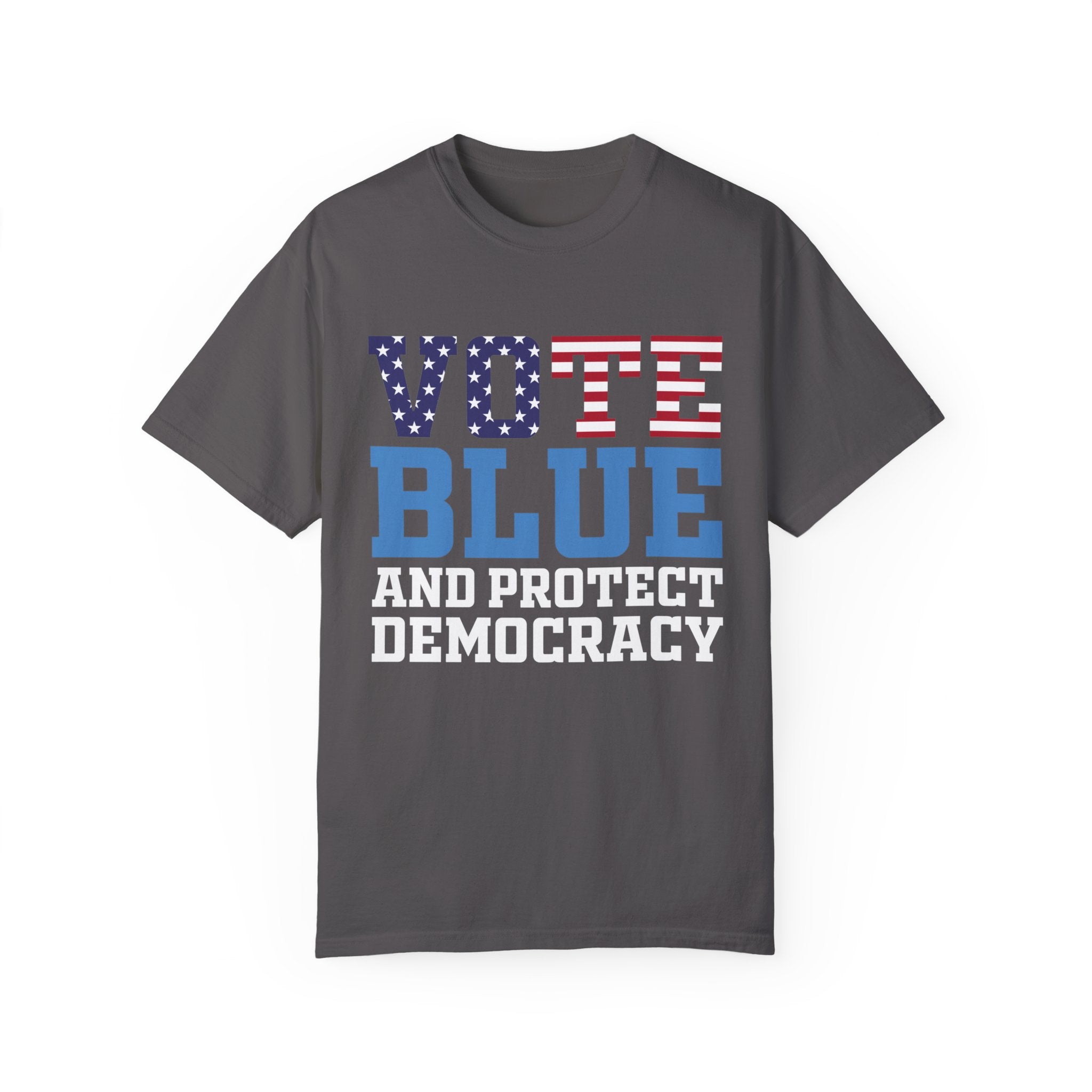 Vote Blue Save Democracy Premium T-Shirt, Democrat Shirt, Anti Trump Anti Fascist Shirt