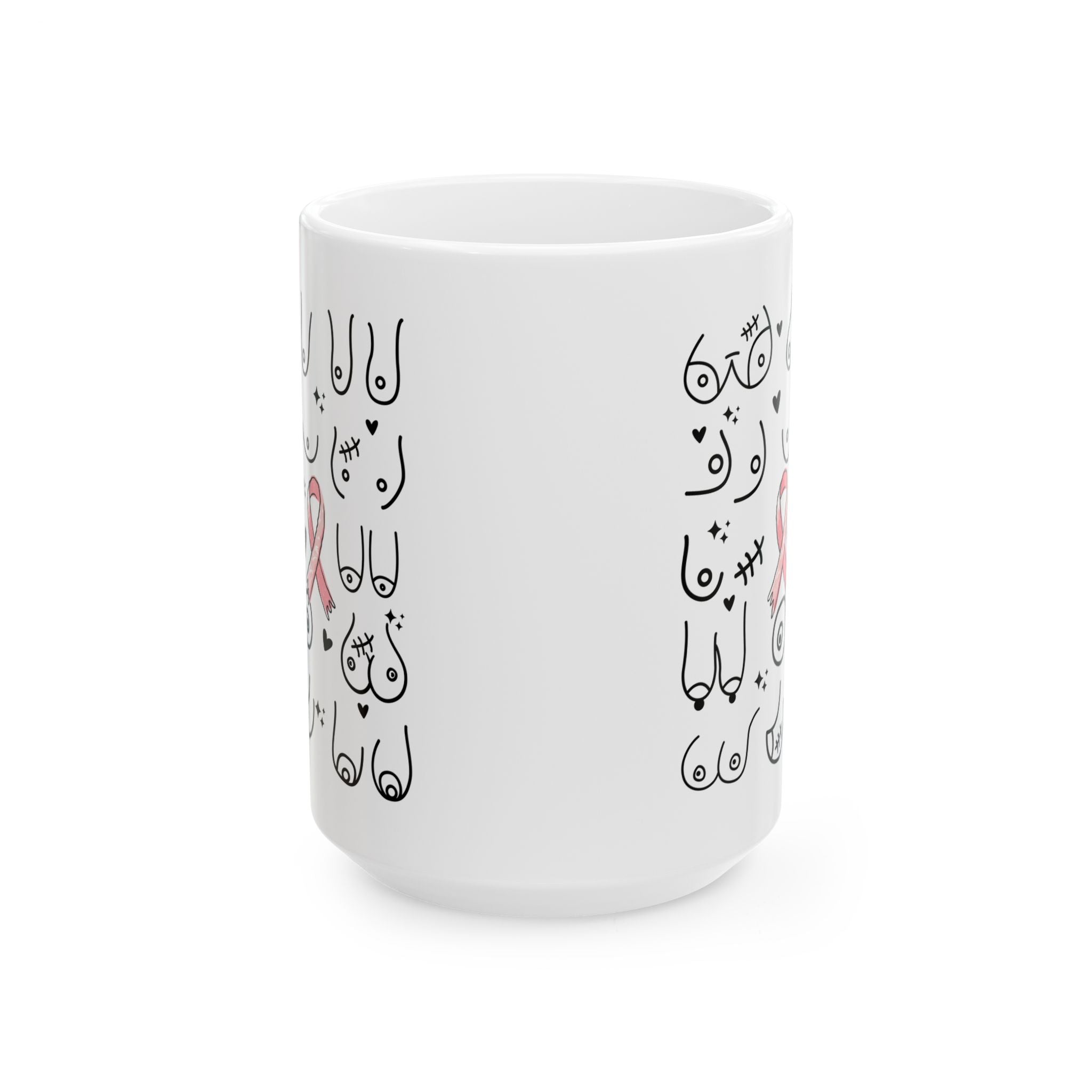 Boob Mug Feminist Mug Boobie Mug Gift For Boyfriend Girl Power Breast Cancer Survivor