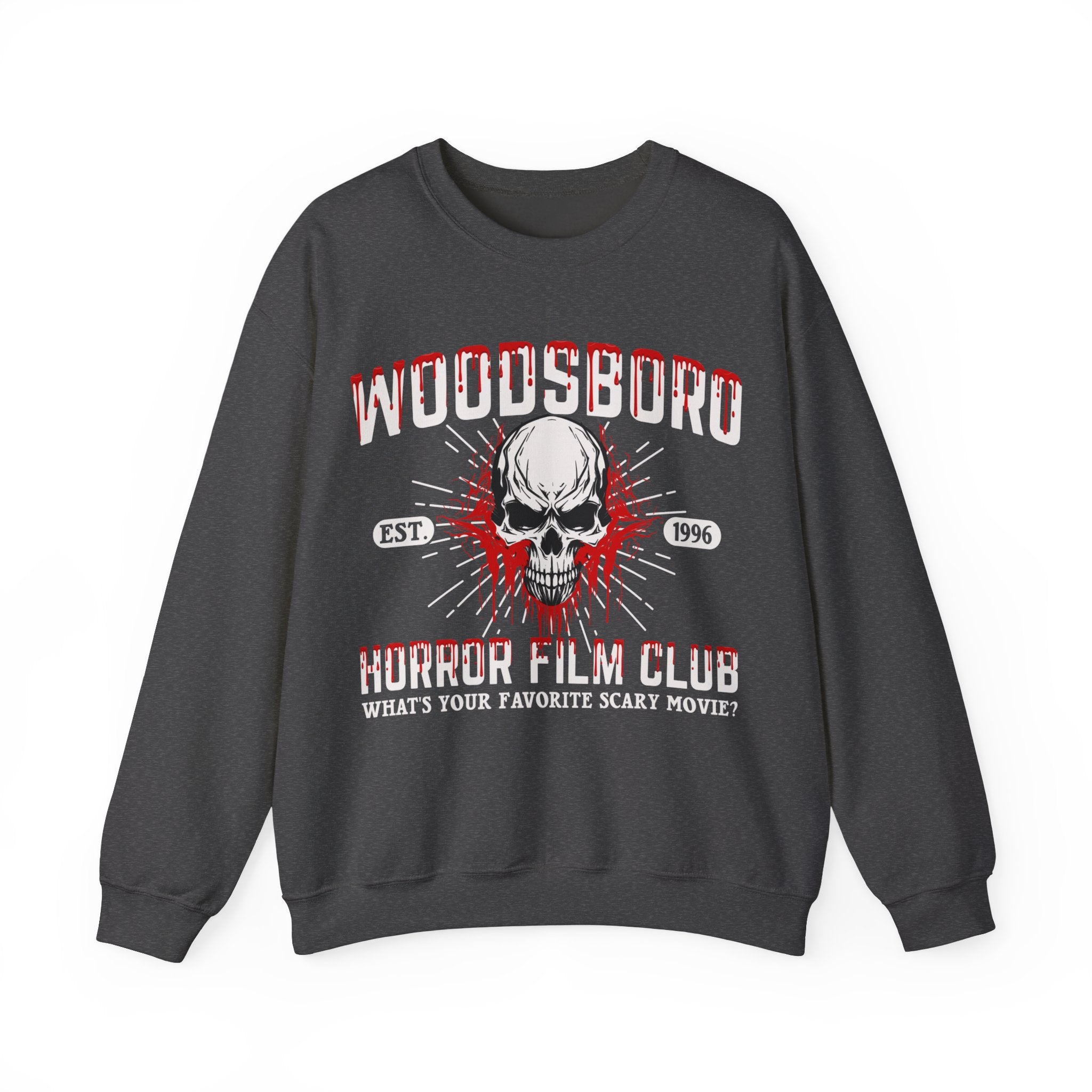 Woodsboro Sweatshirt, Woodsboro Horror Film Club Shirt, 90s Horror Movie Tee, Horror Movie Shirt, Woodsboro High Sweater, Horror Movie Gifts