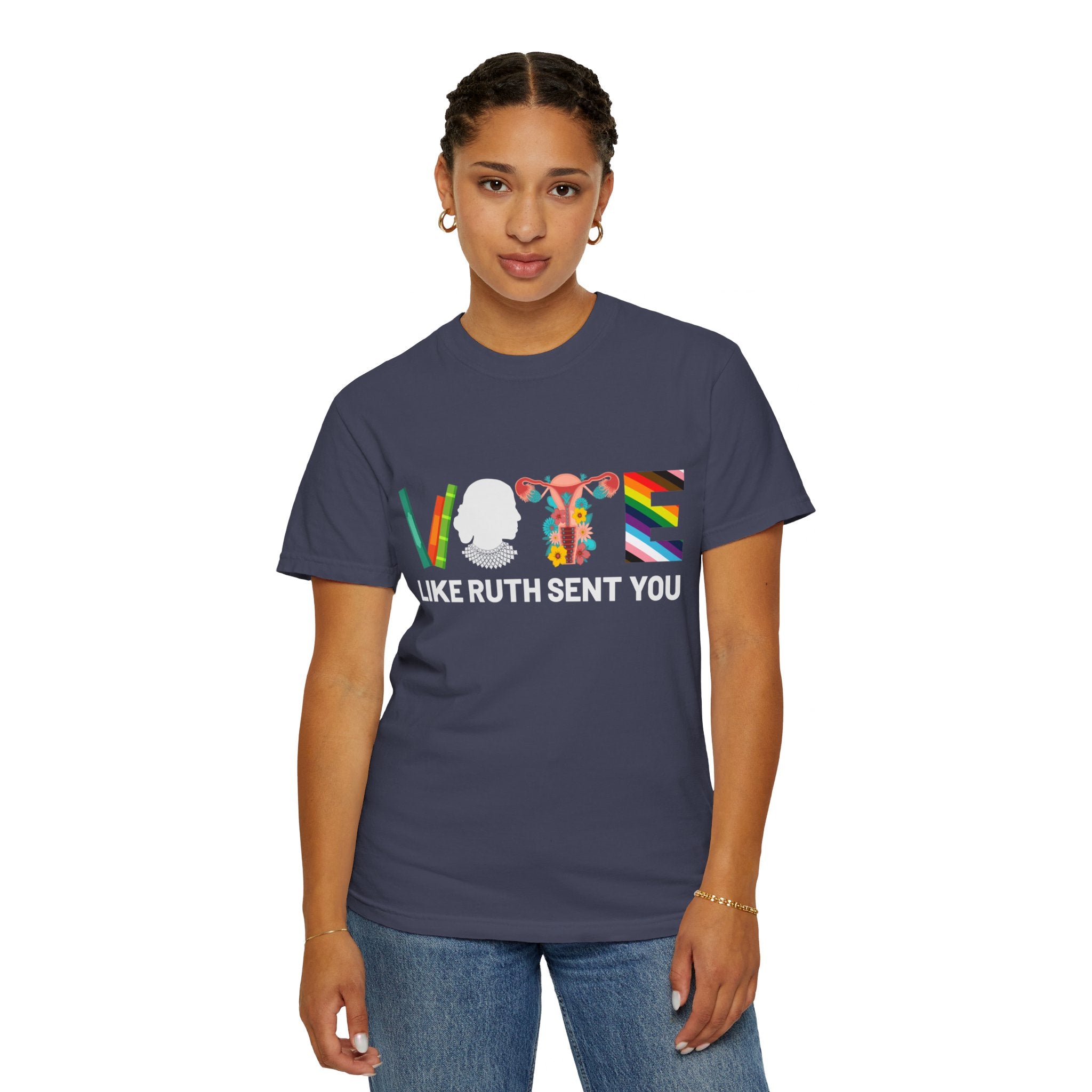 Like Ruth Sent You Shirt, Vote Shirt, Election 2024 Shirt, Funny Election 2024 Shirt, Empowering Political Shirt, Cute 2024 Election Shirt