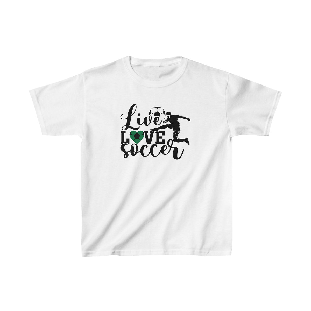 Live Love Soccer Shirt, Funny Sport Boy and Kid, Love Soccer Kid Shirt, Little Soccer Gift, Gift for Kids