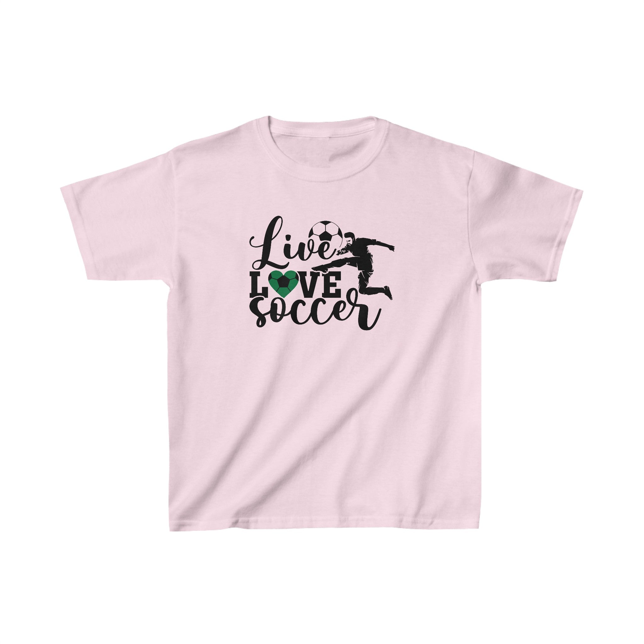 Live Love Soccer Shirt, Funny Sport Boy and Kid, Love Soccer Kid Shirt, Little Soccer Gift, Gift for Kids