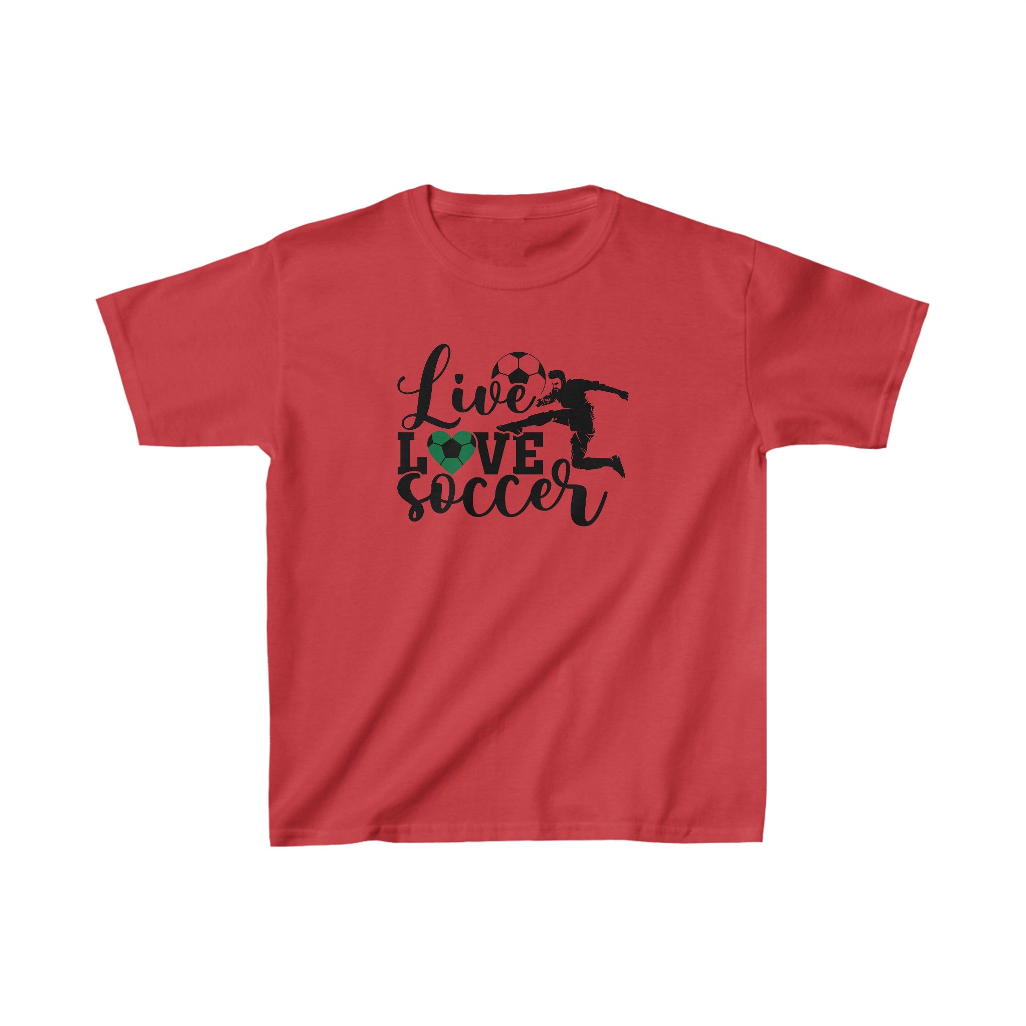 Live Love Soccer Shirt, Funny Sport Boy and Kid, Love Soccer Kid Shirt, Little Soccer Gift, Gift for Kids