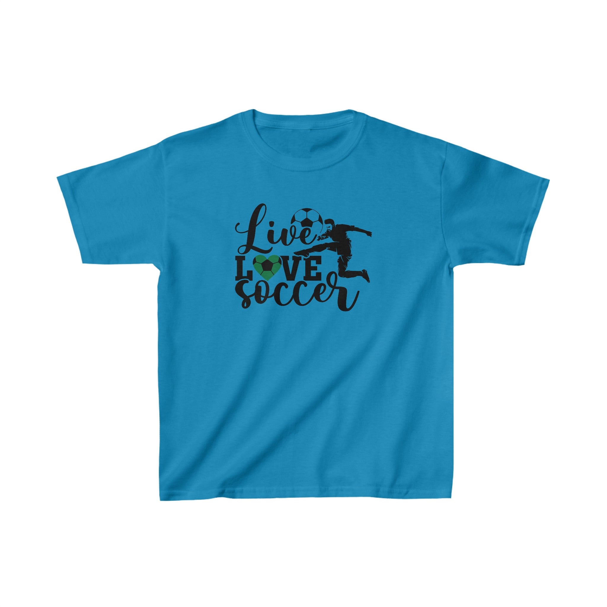 Live Love Soccer Shirt, Funny Sport Boy and Kid, Love Soccer Kid Shirt, Little Soccer Gift, Gift for Kids