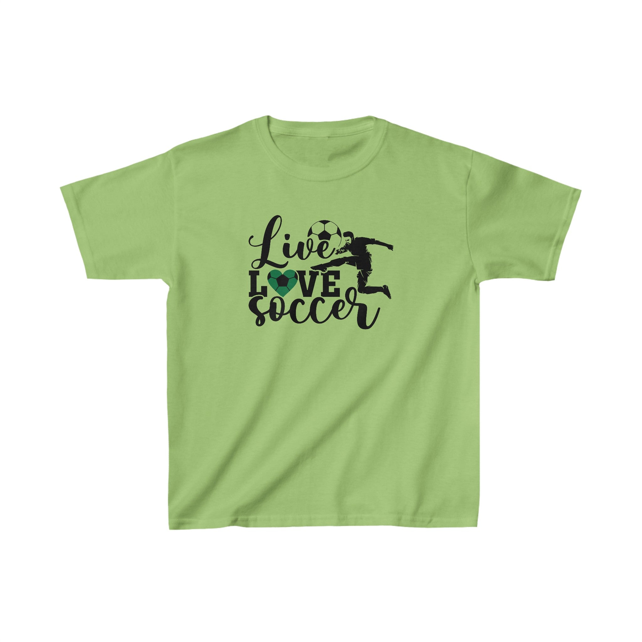 Live Love Soccer Shirt, Funny Sport Boy and Kid, Love Soccer Kid Shirt, Little Soccer Gift, Gift for Kids