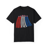 USA Air Force Flyover TShirt, Red White Blue Shirt,4th Of July Shirt, American Flag Tee, Air Force Shirt, Freedom Shirt, Airplane Show Shirt