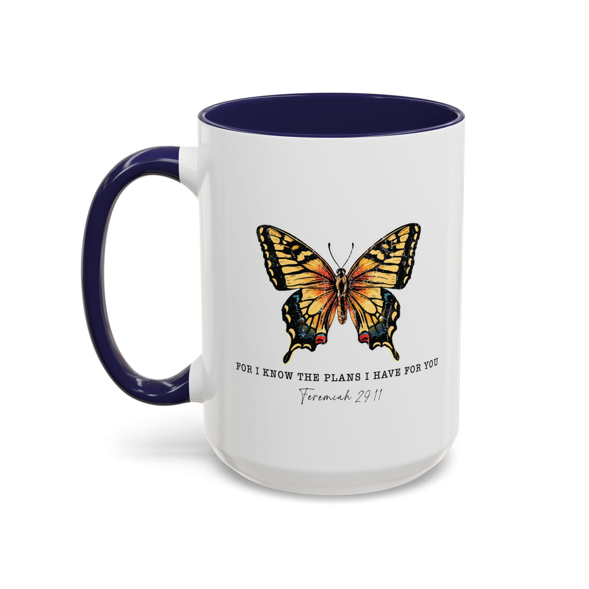 Religious Coffee Mug, Jesus Mug, For I Know The Plans I Have For You, Christian Cup, Faith Mug, Bible Verse