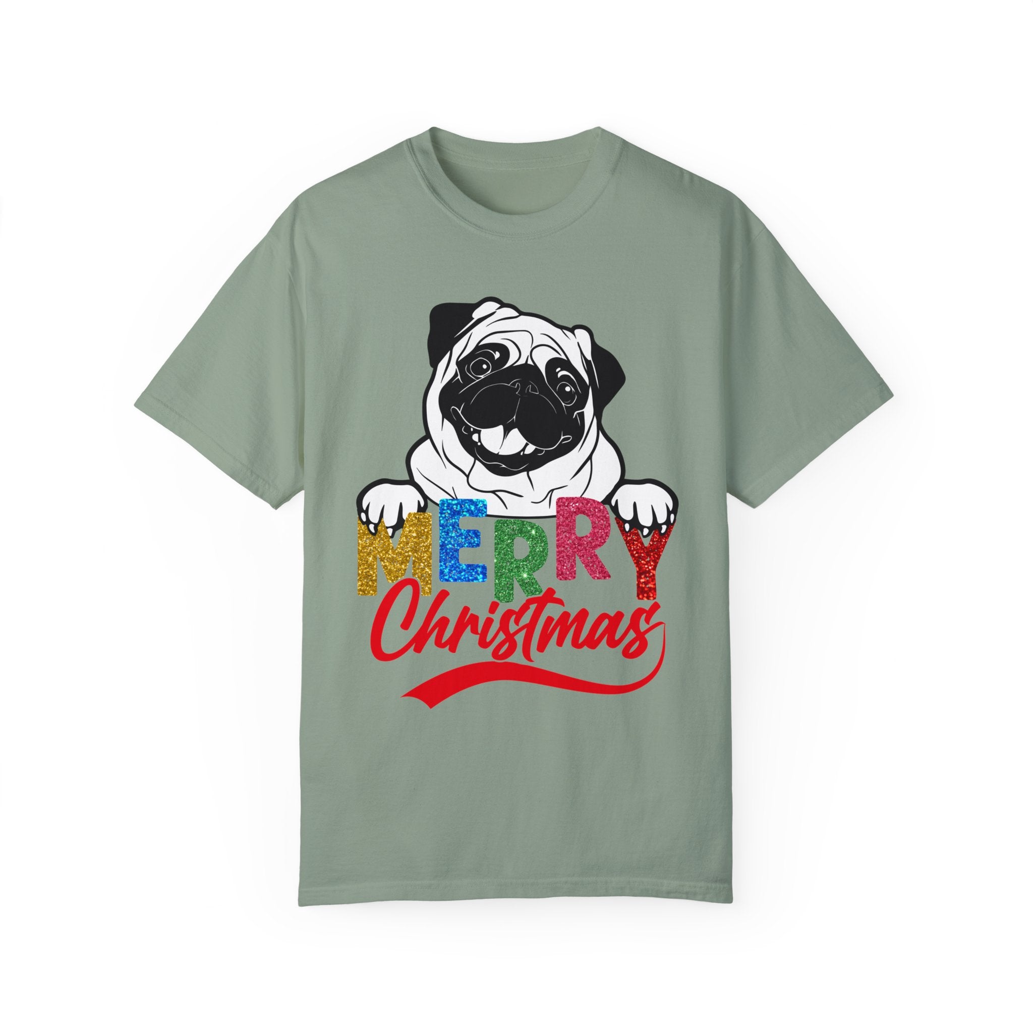 Pug Christmas Shirt, Merry Christmas, Christmas Party Tee, Christmas Dog Shirt, Gift For Christmas, Cute Dog Shirt, Christmas Tee, Gift For Dog Lover