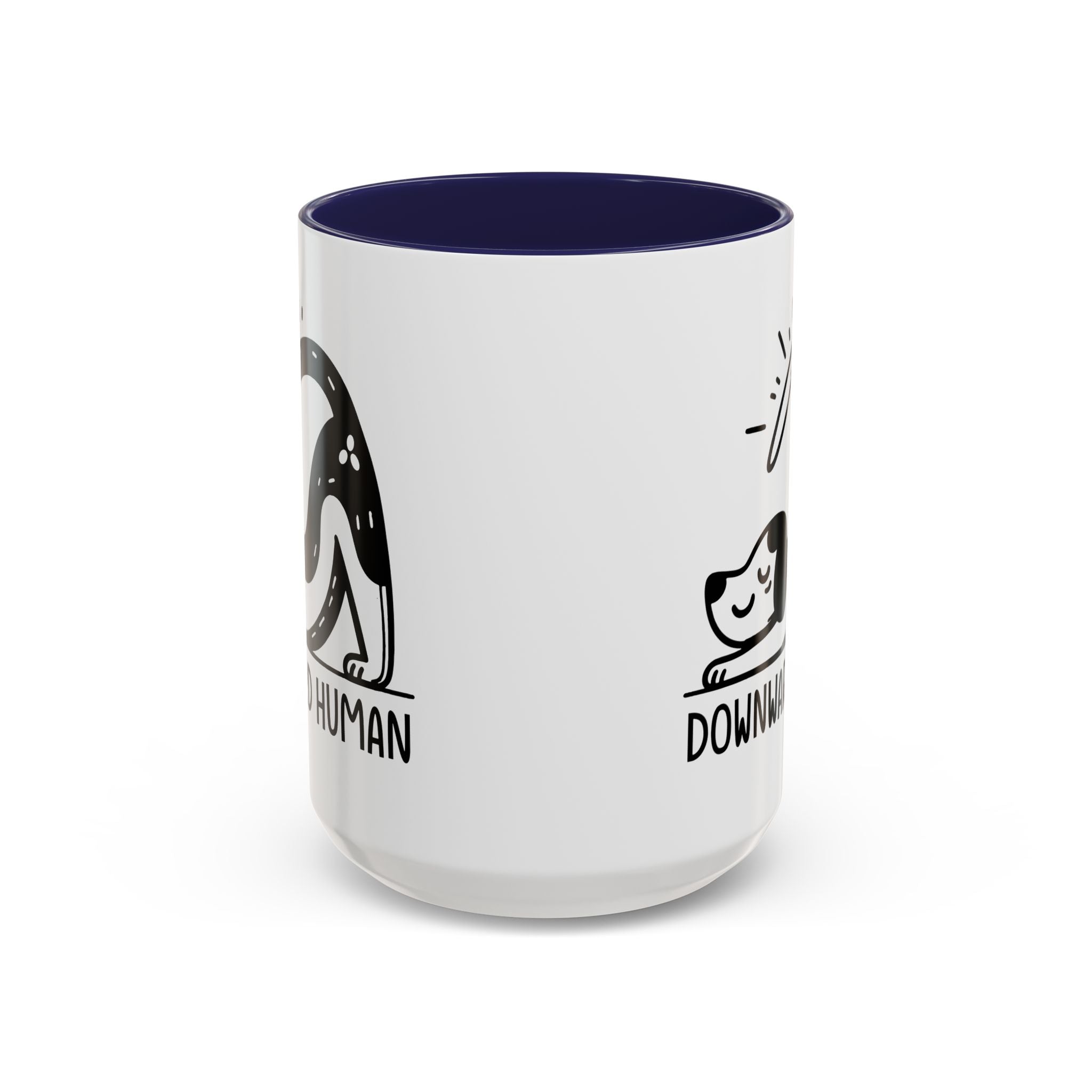 Downward Human Yoga Dog Coffee Mug, Dog Yoga Mug, Dog Owner Gifts, Funny Meditation Gifts, Yogi Pet Owner Gift, Yoga Coffee Mug