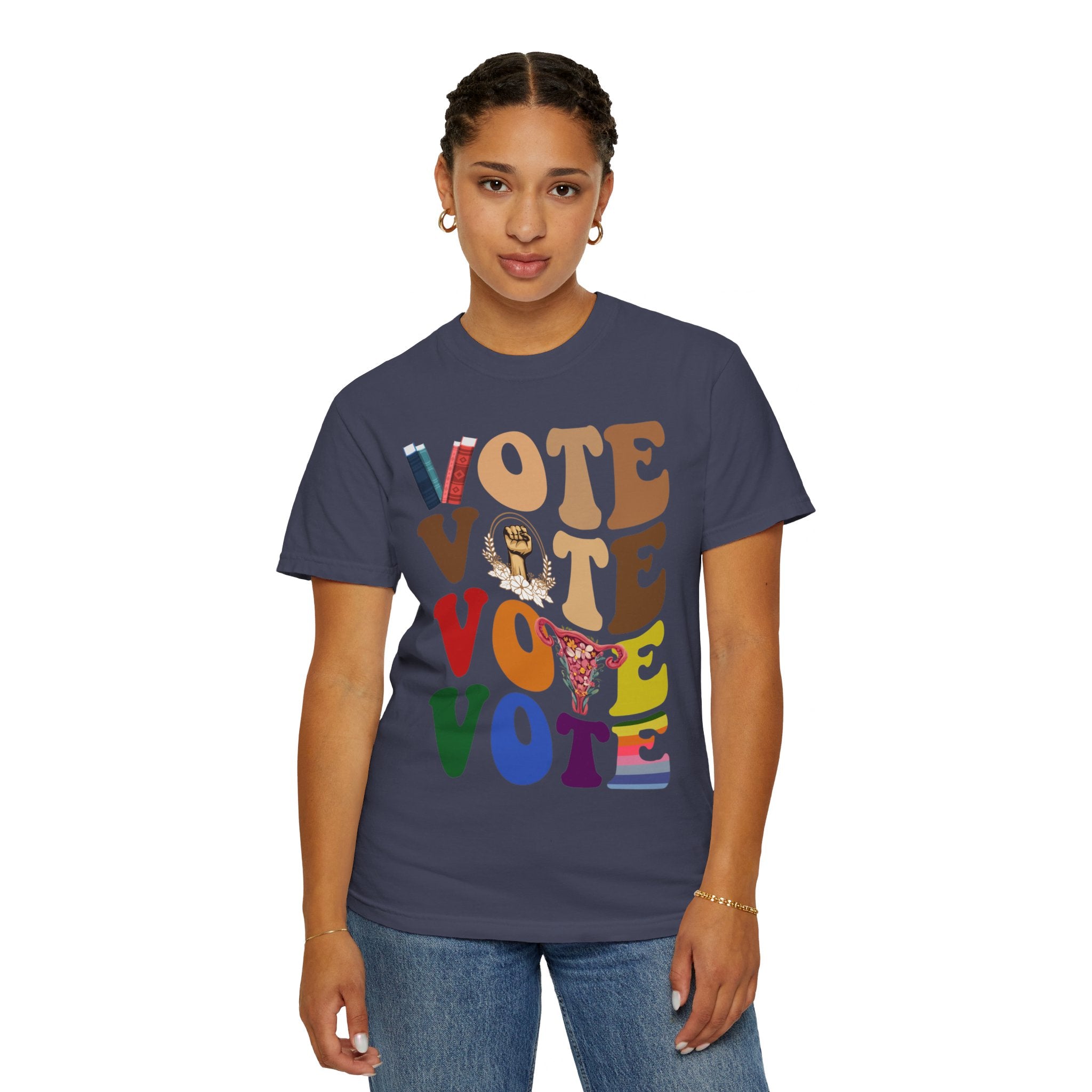 UNIDAZE Vote Shirt, Banned Books Shirt, Election 2024 Shirt, Political Activism Shirt, Reproductive Rights Tee, Pro Roe V Wade, LGBTQ Rights, Vote Gift Printify Banned Books Shirt BLM Shirt Cotton Crew neck DTG Election 2024 Shirt election tee equality shirt feminist gift shirt human rights shirt LGBTQ Rights Men's Clothing Oversized Political Activism Pro Roe V Wade Reproductive Rights T-shirts TikTok Unisex Vote Gift Vote Shirt Women's Clothing