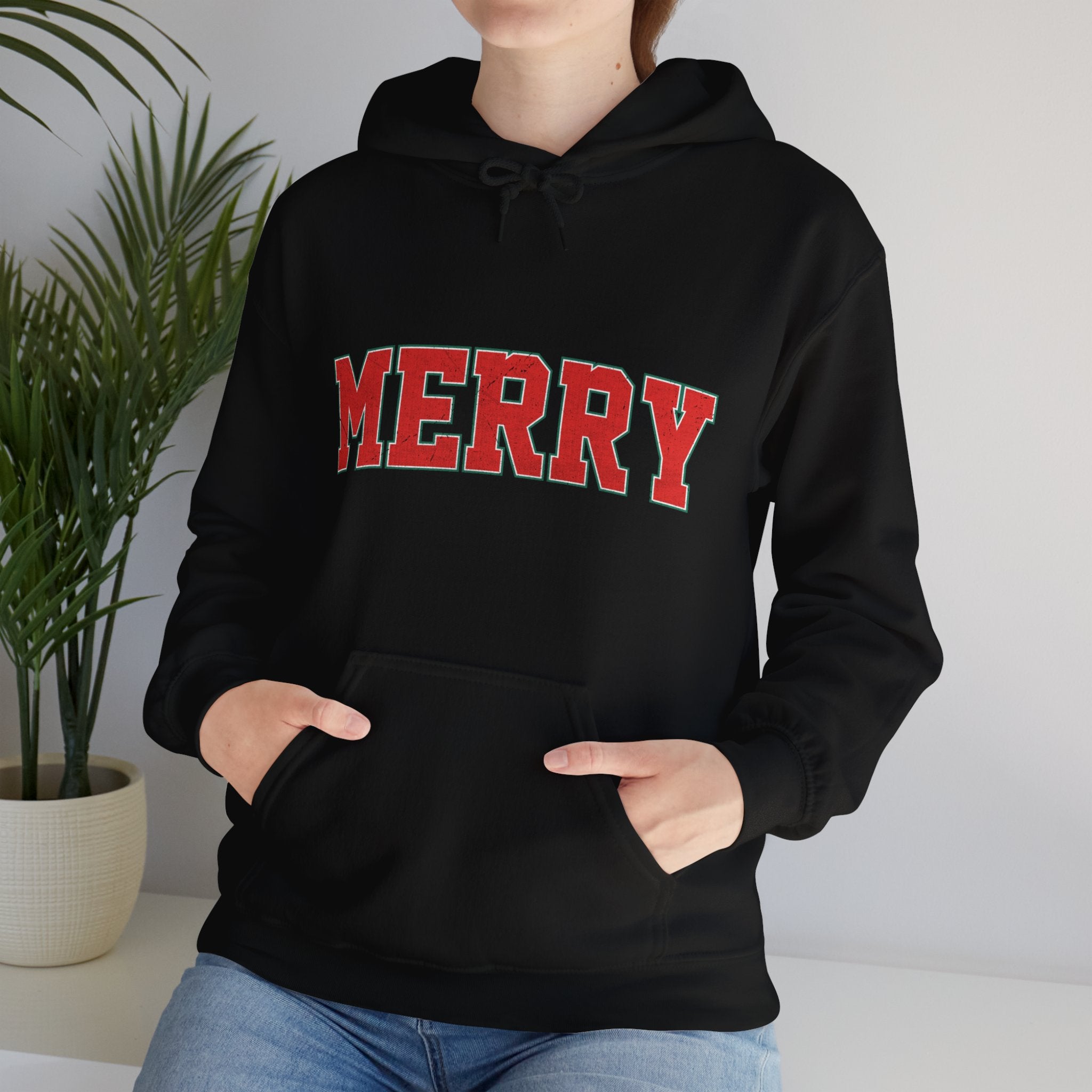 Merry Christmas Hoodie, Christmas Hoodie, Cute Winter Merry Hoodie, Christmas Shirt for Women, Christmas Hooded Sweatshirt, Holiday Sweater