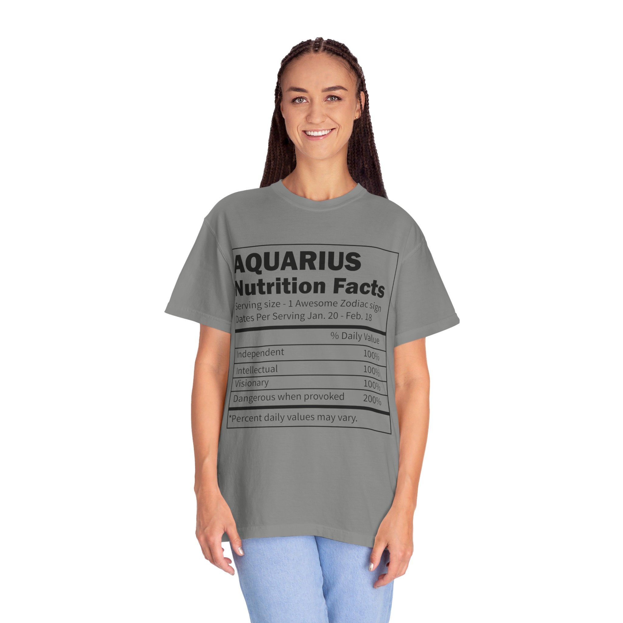 Zodiac Sign Nutrition Facts Shirt, Horoscopes Shirt, Astrology Shirt, Summer Tees, Birthday Gift Ideas for Best Friends, Girl Friends