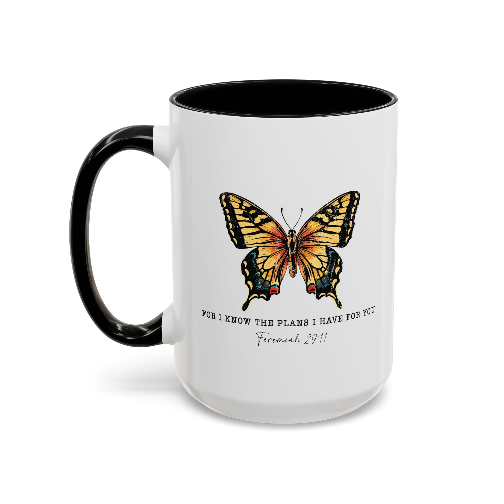 Religious Coffee Mug, Jesus Mug, For I Know The Plans I Have For You, Christian Cup, Faith Mug, Bible Verse