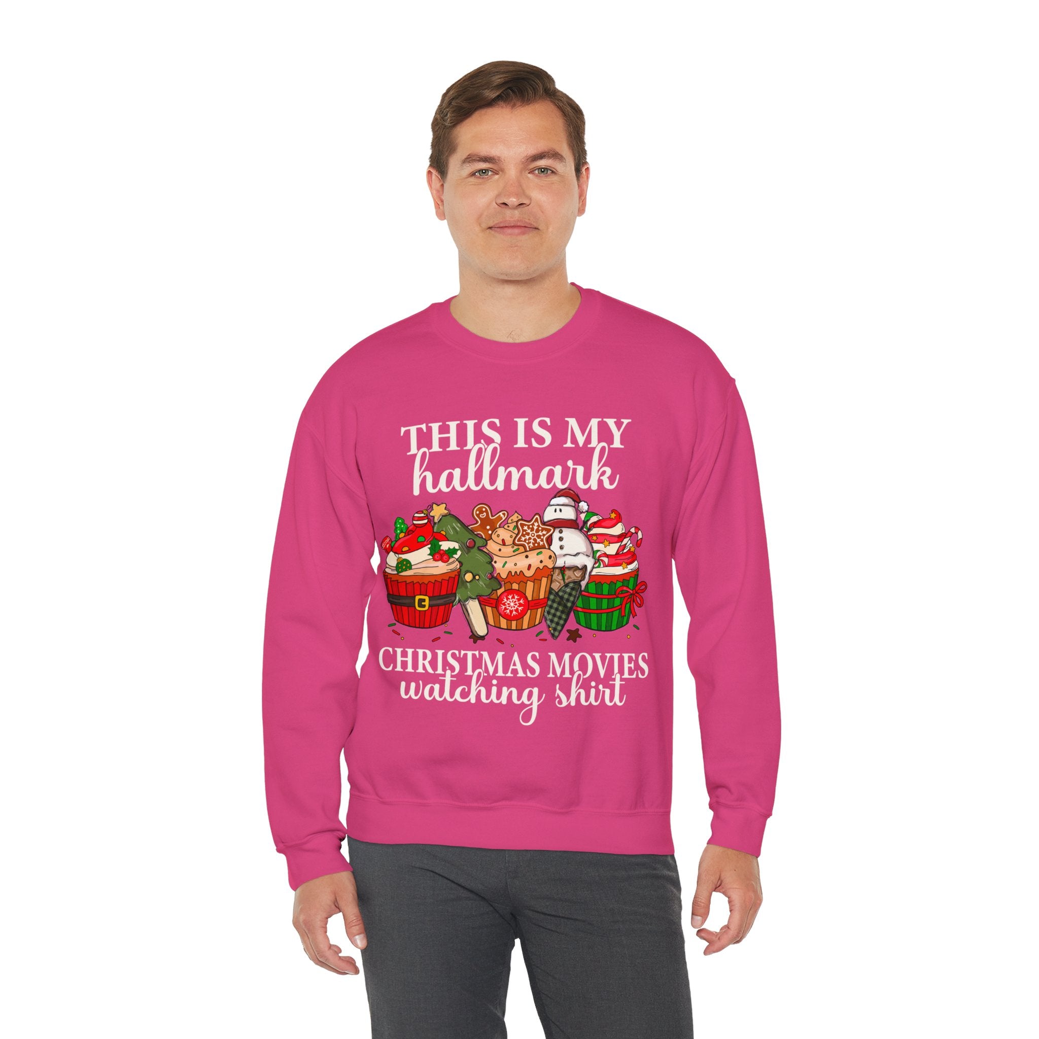 This is My Hallmark Christmas Movie Watching Sweatshirt, Hallmark Christmas Movies Shirt, Holiday Spirit Shirt, Hallmark Sweatshirt