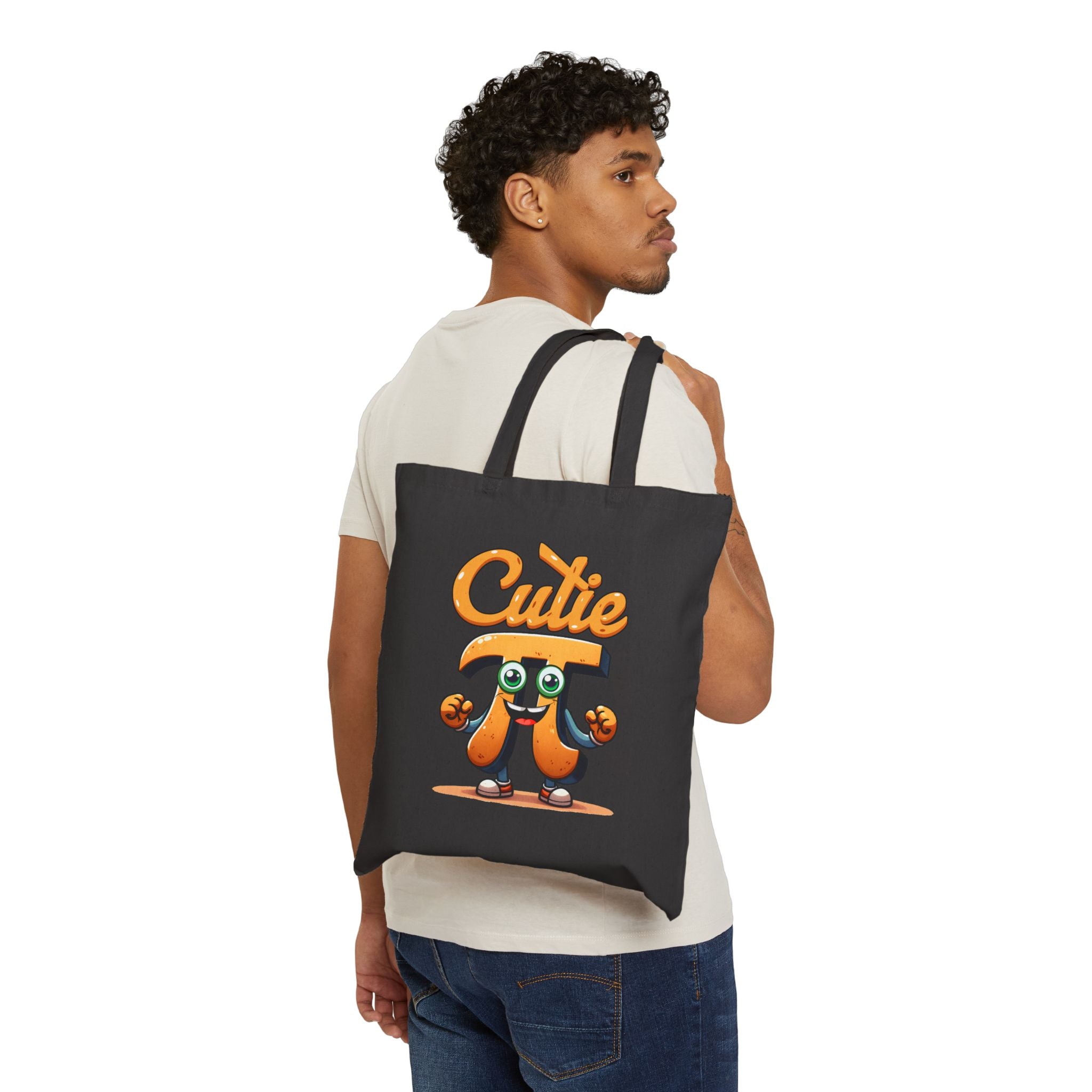 Cutie Pi Day Tote Bag, Cute 3.14, Funny Math Teacher Meme Tote Bag, Funny Teachers Appreciation Gift